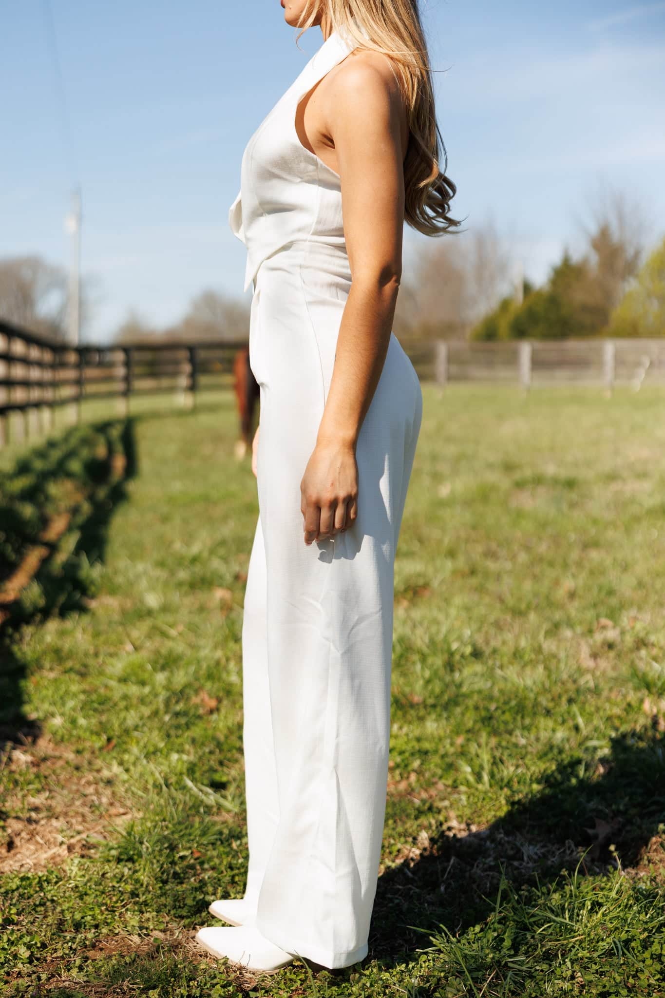 After Party Bride Jumpsuit - Image 11