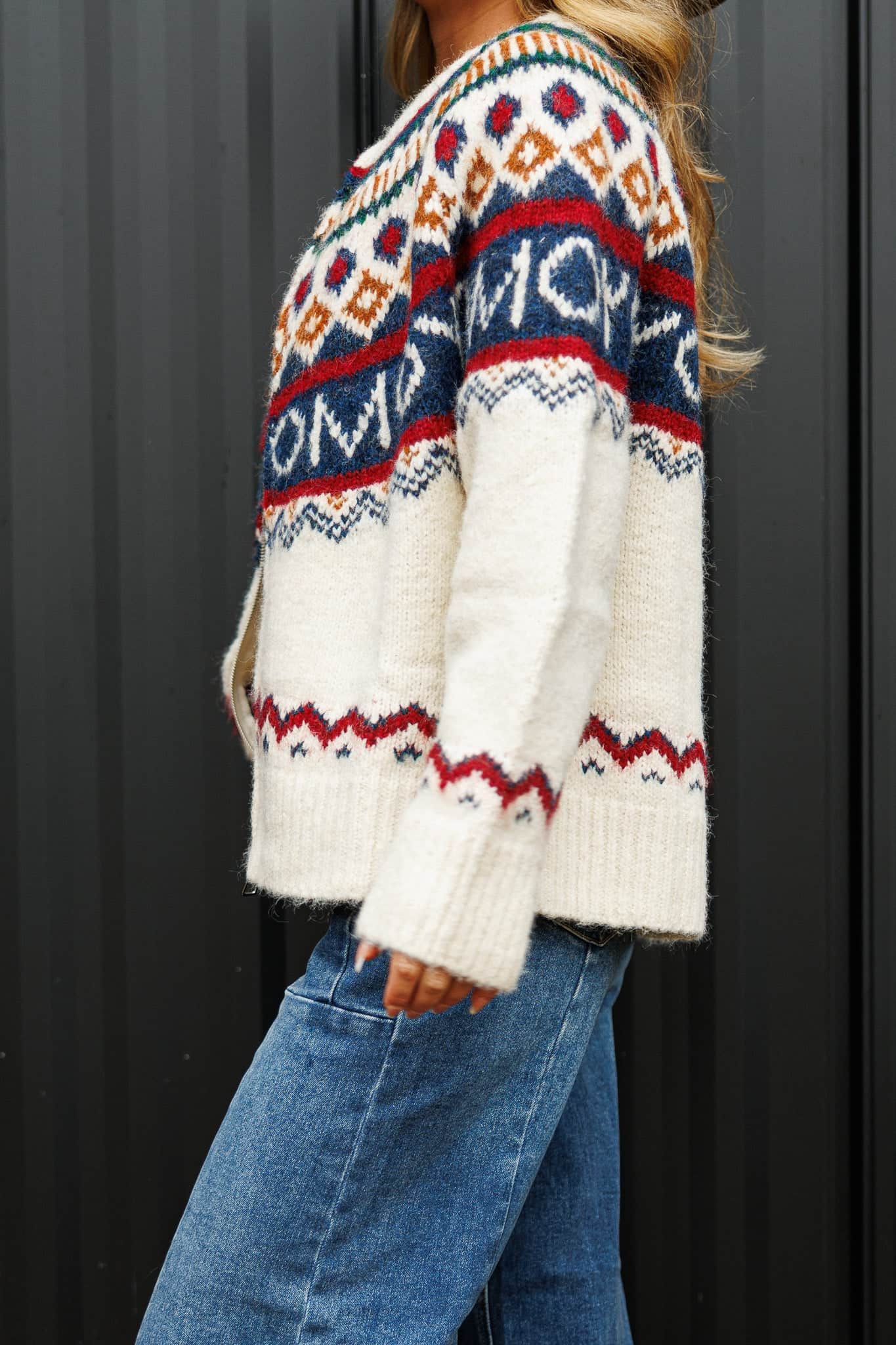 Alpine Lodge Sweater Jacket - Image 6