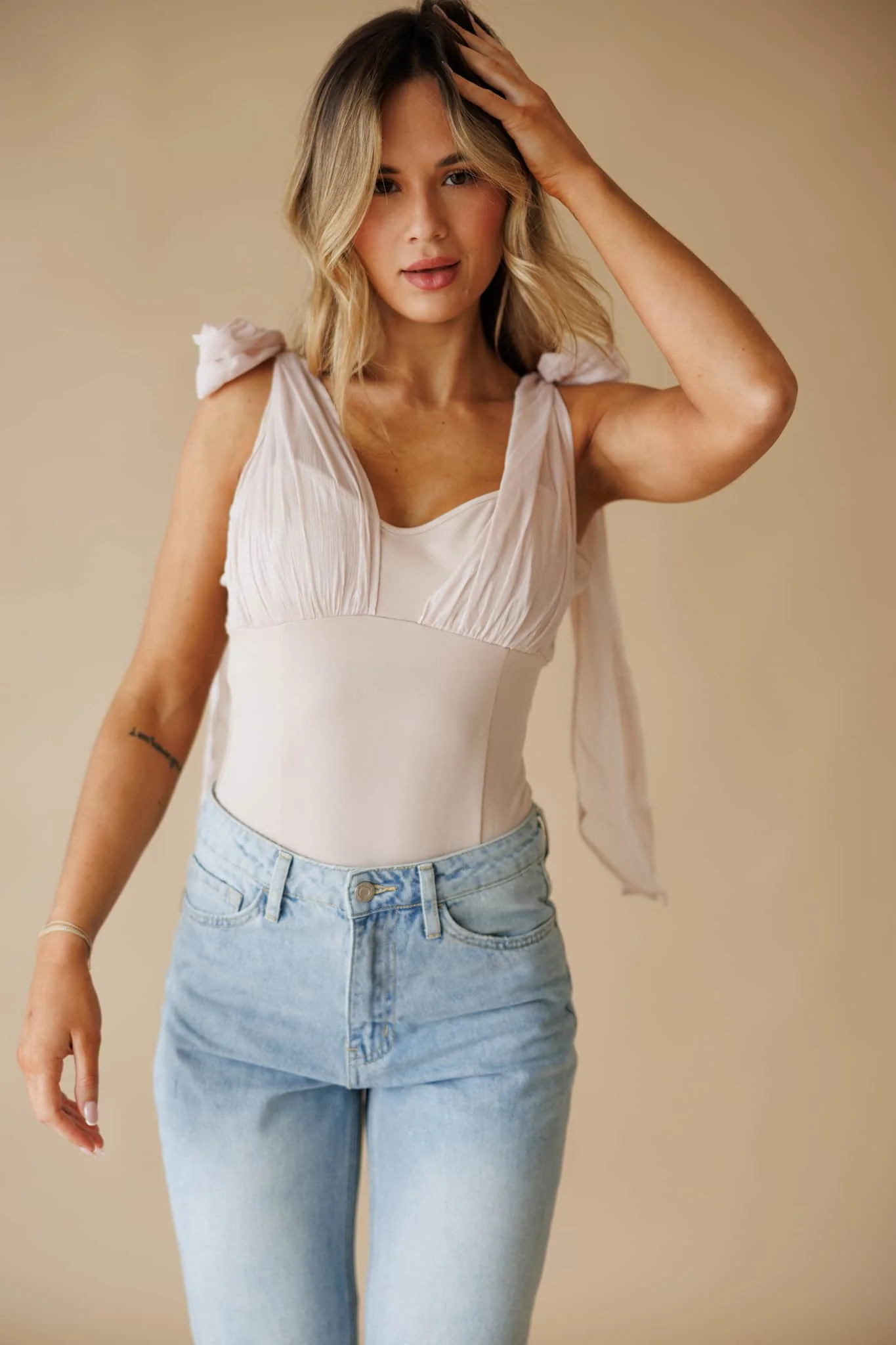 Barely Blush Bodysuit - Image 5