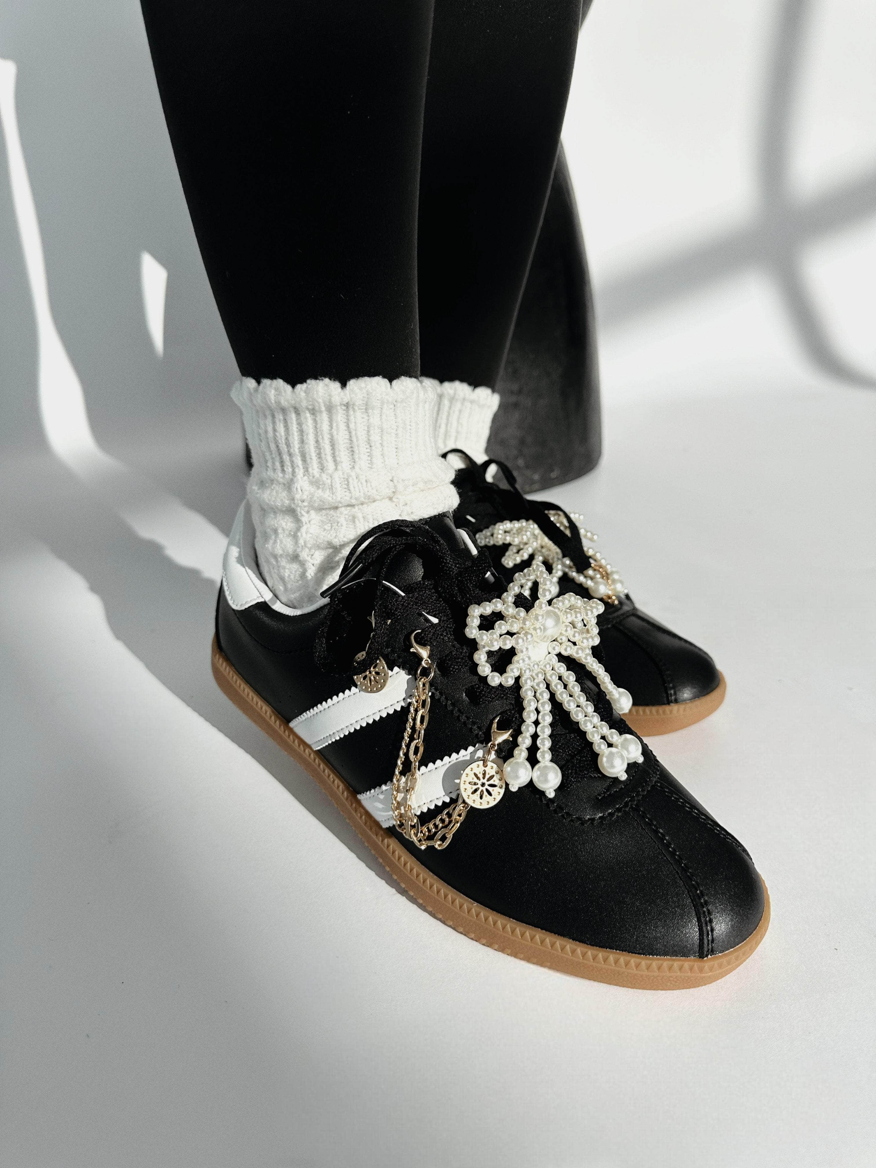 Black Charm Sneaker - Image 4
