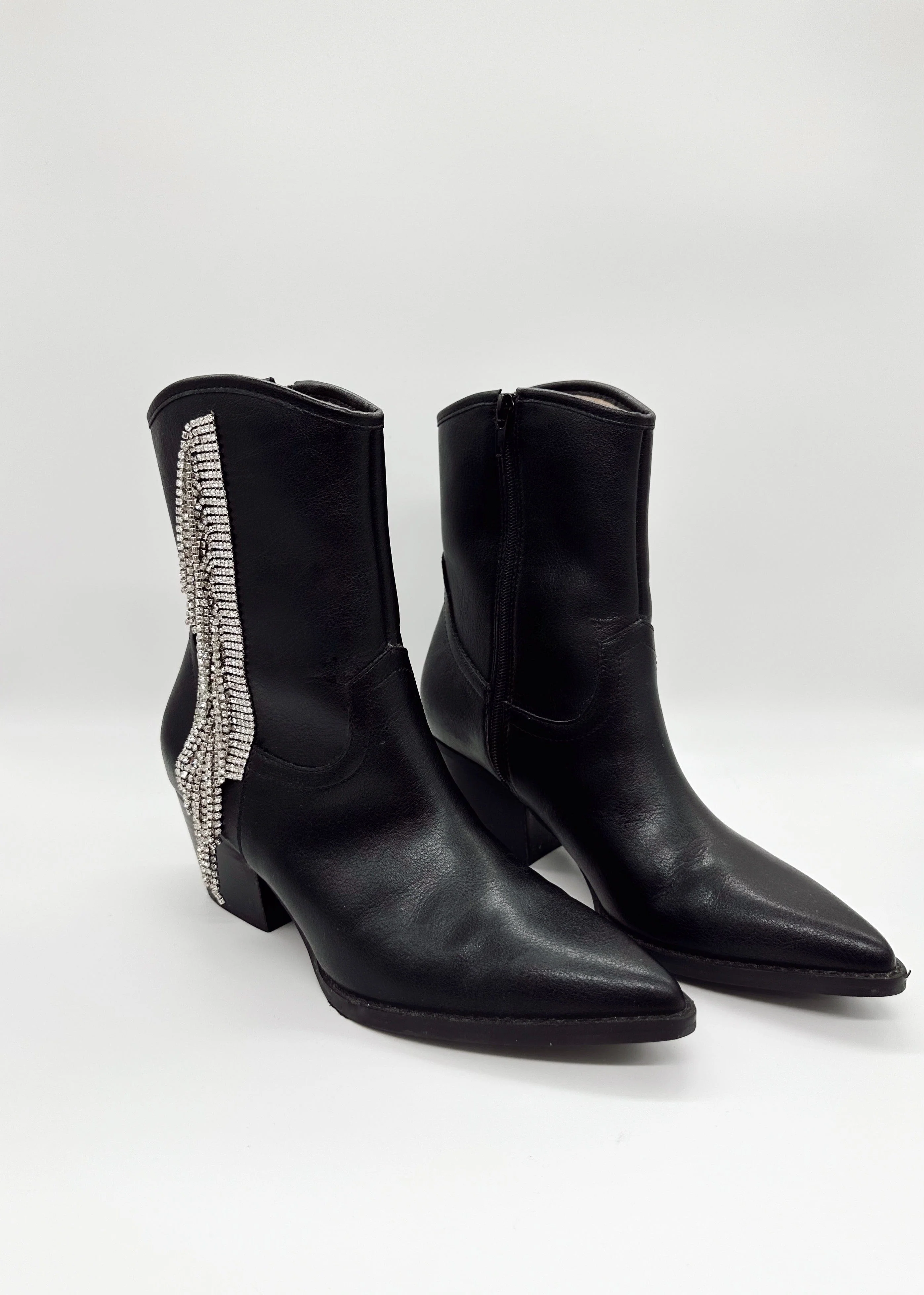 Black Glitz And Glam Boot - Image 5