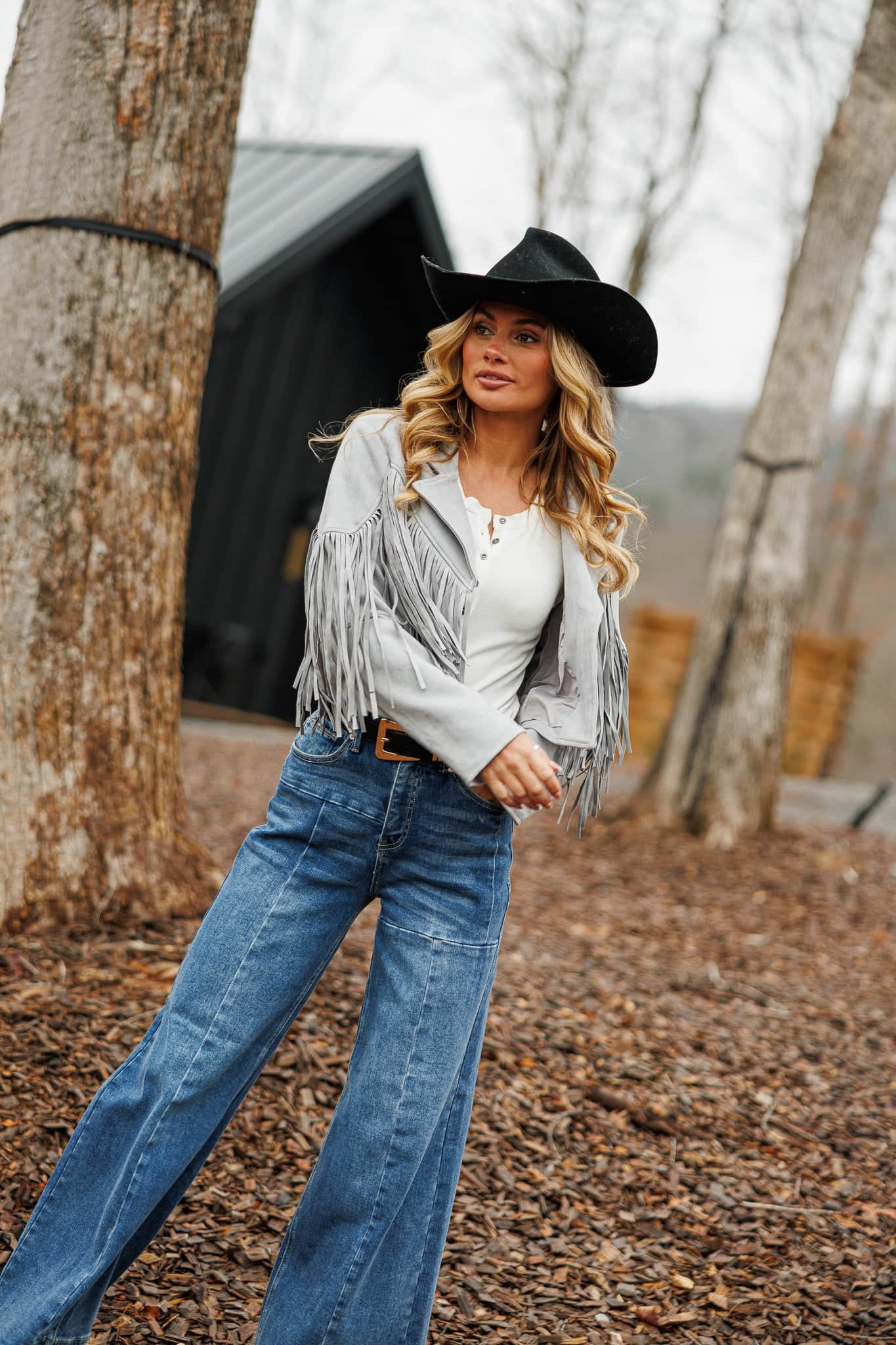 Boho Soul Faux Suede Jacket - Image 7