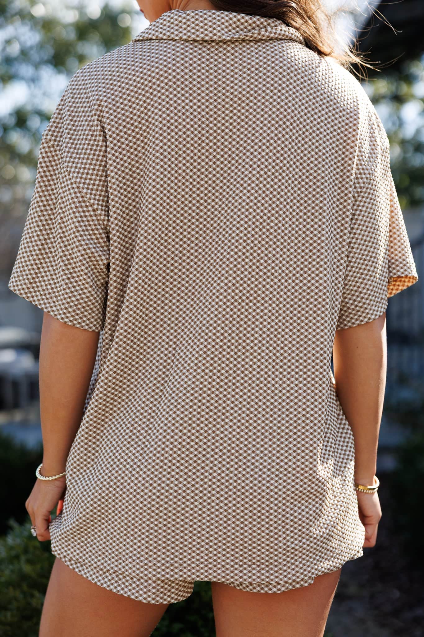 Carefree Check Top - Image 6