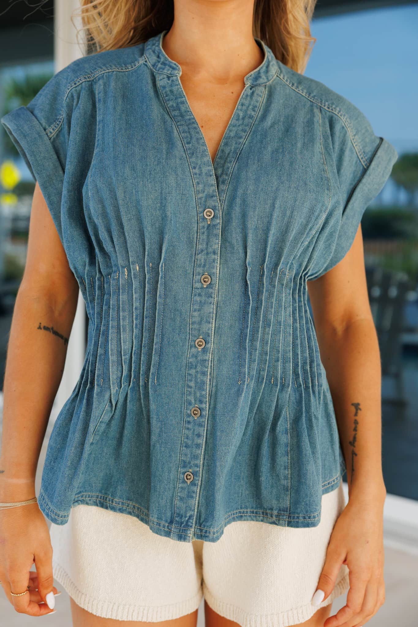 Cape Cod Denim Top - Image 3
