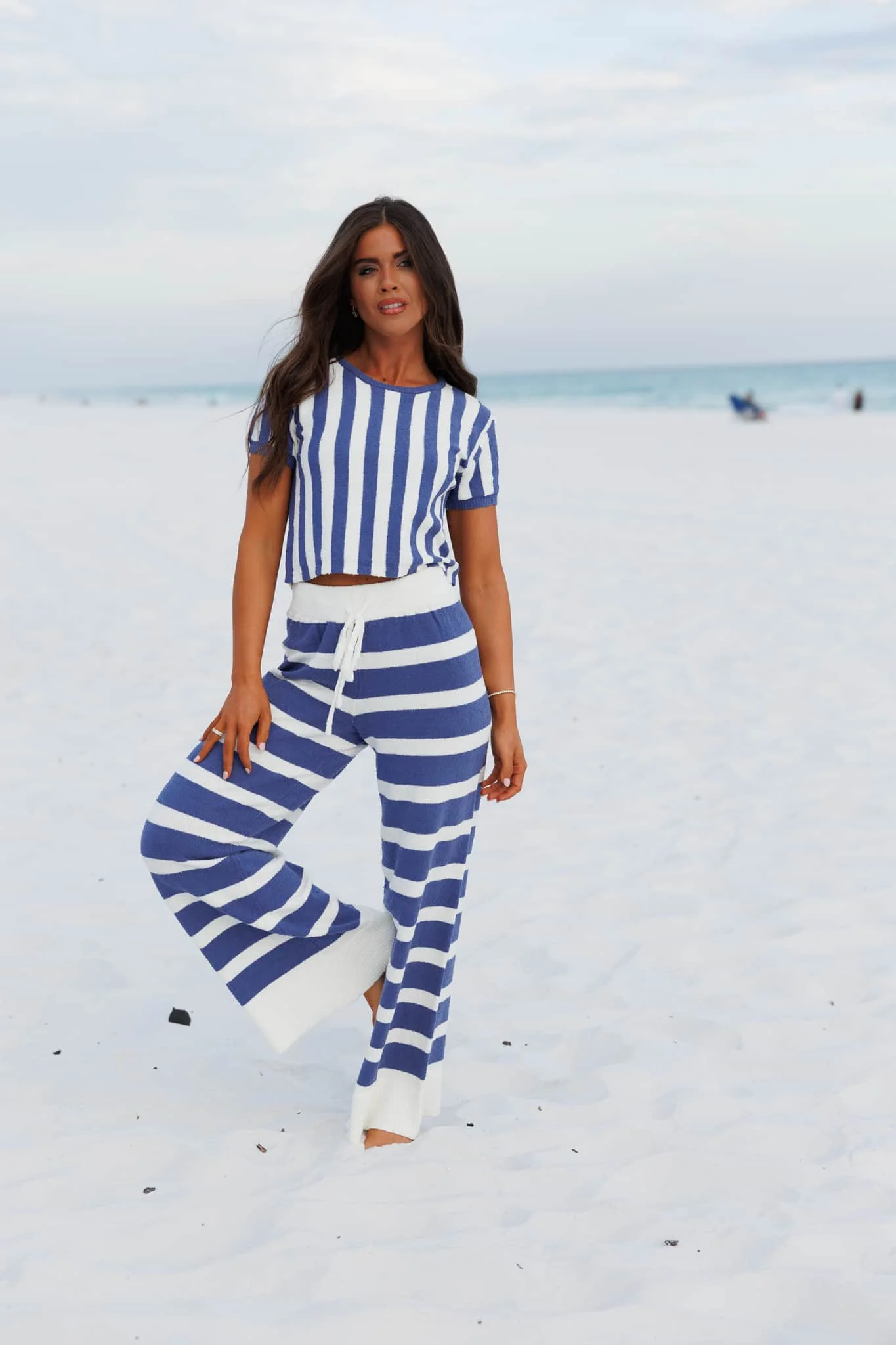 Catch Waves Striped Top - Image 7