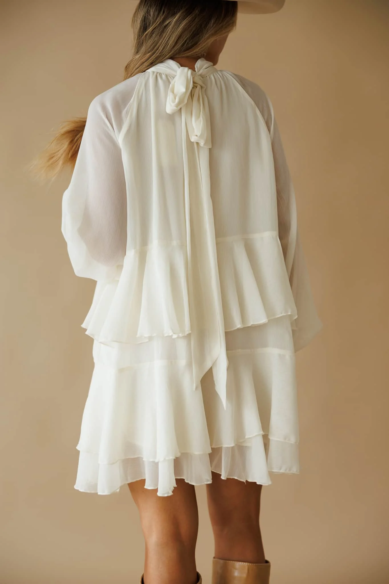 Champagne Country Dress - Image 2