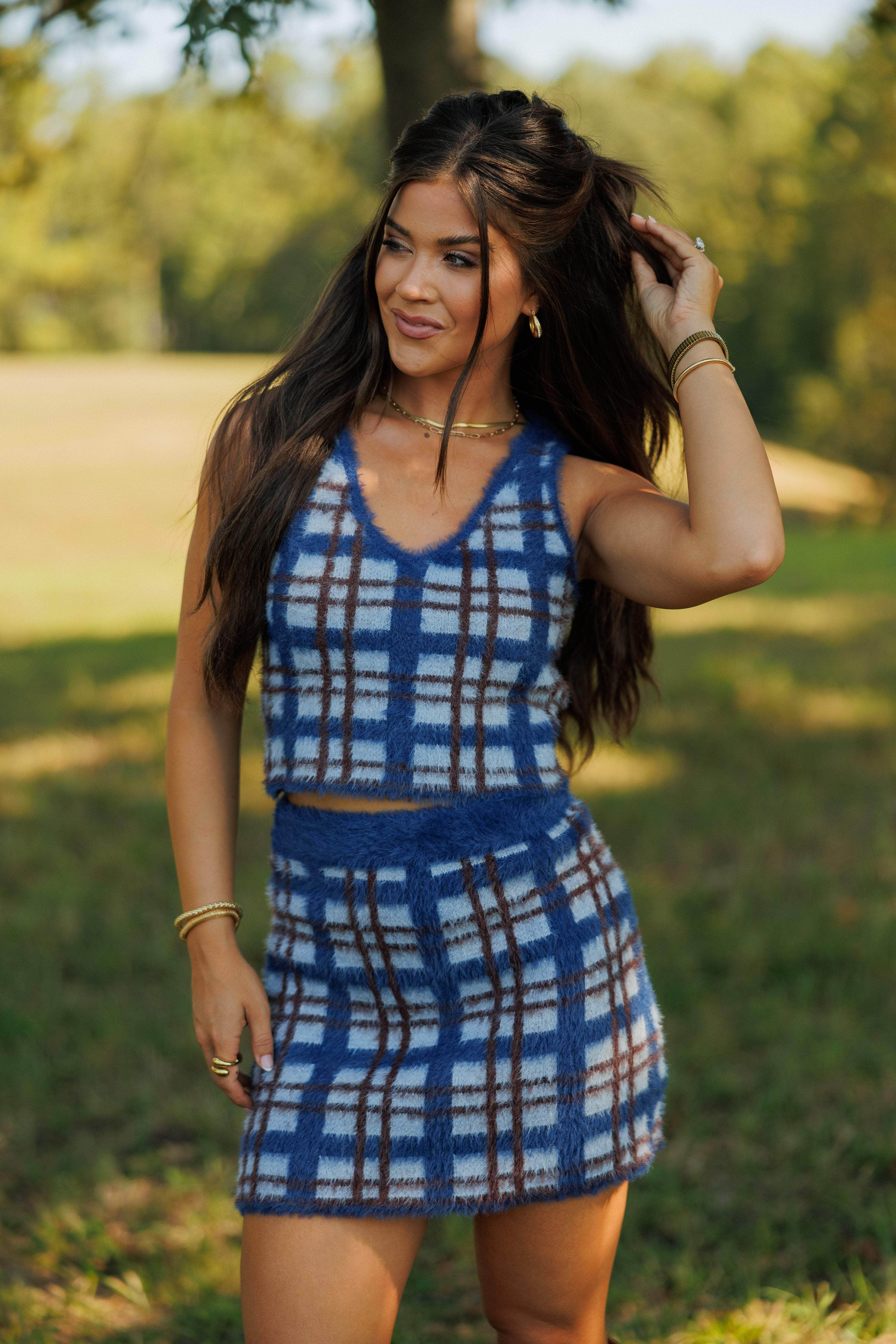Checkmate Chic Skirt - Image 3