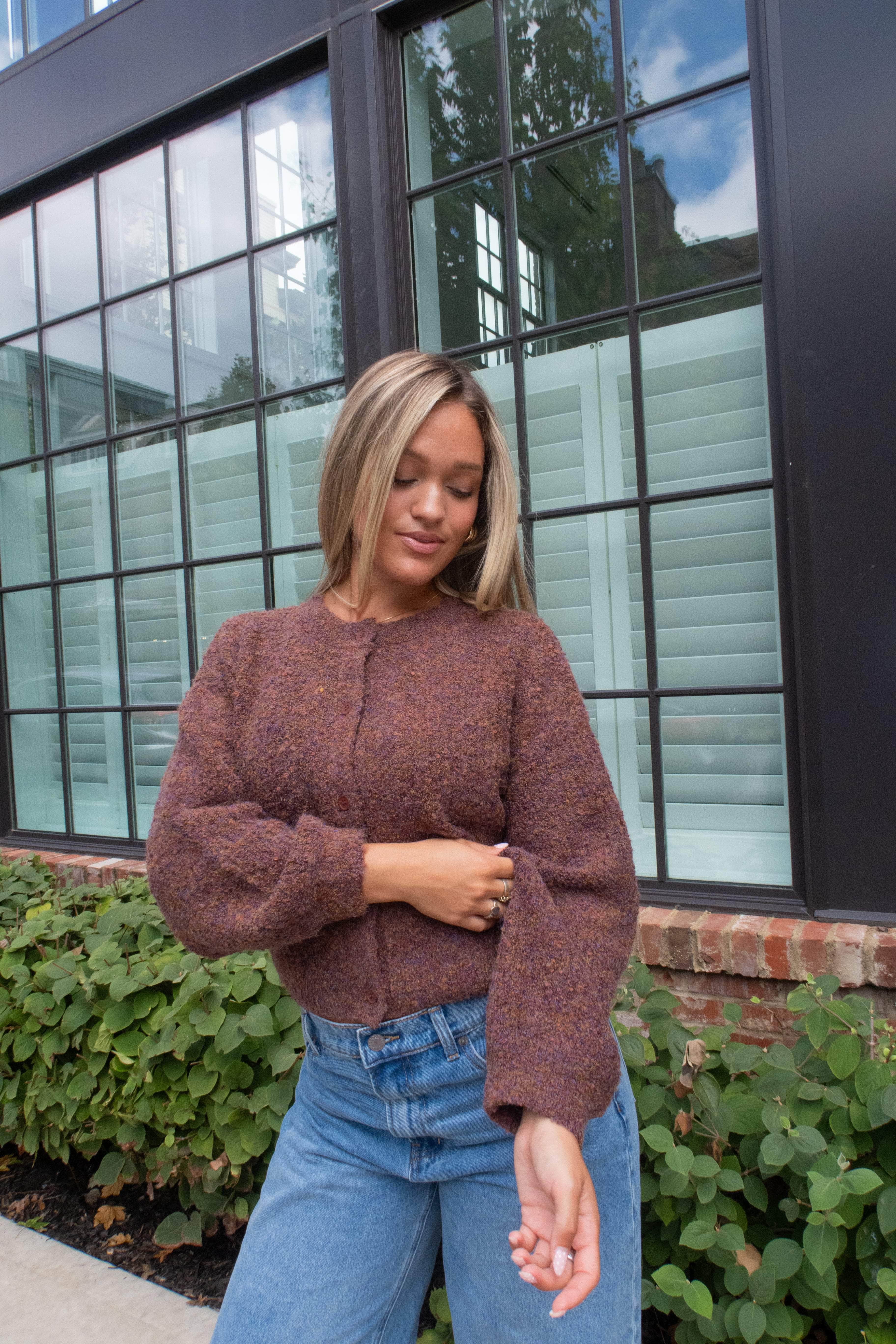 Cinnamon Chai Sweater Cardigan - Image 4