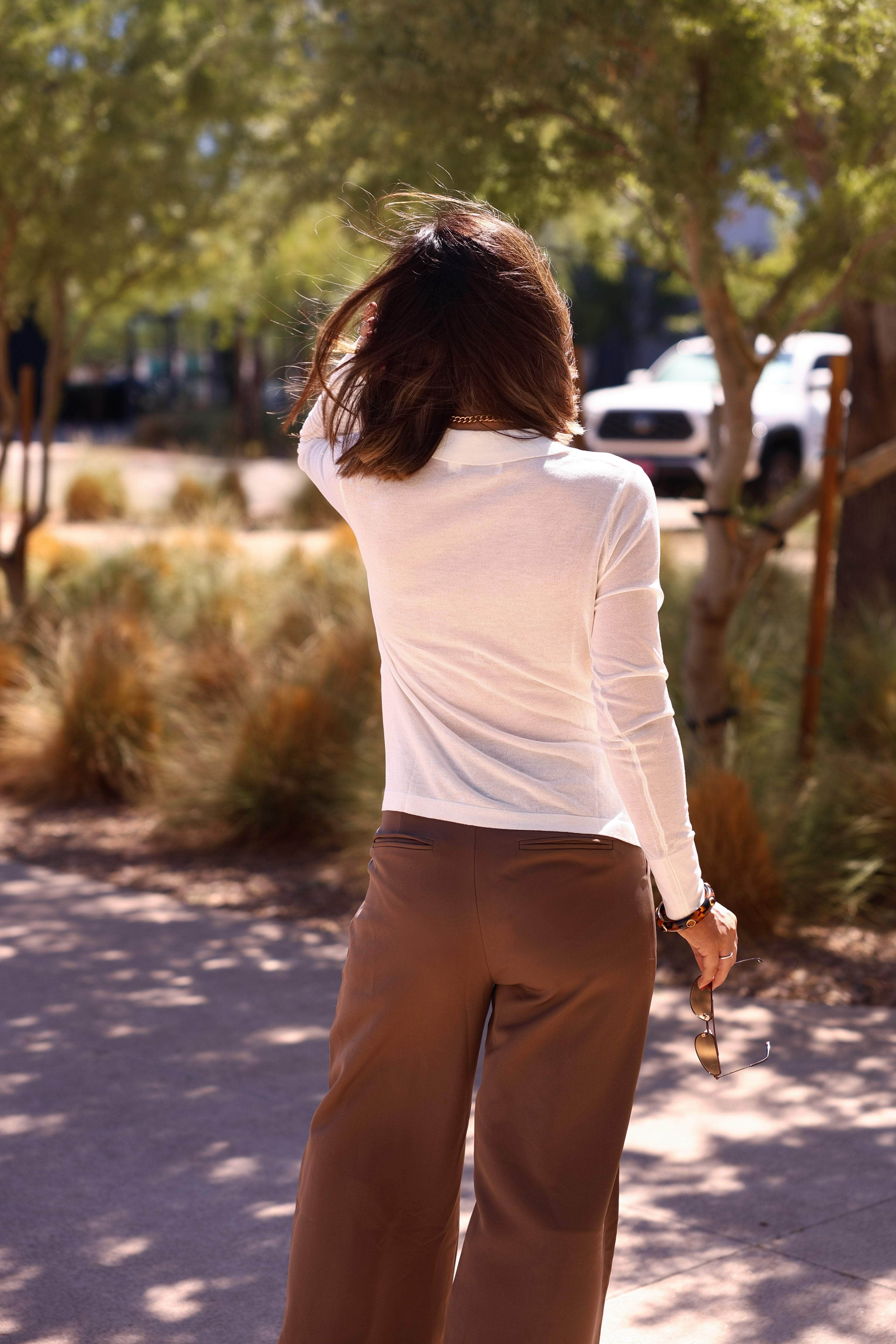 Classic Sheer Button Down - Image 6