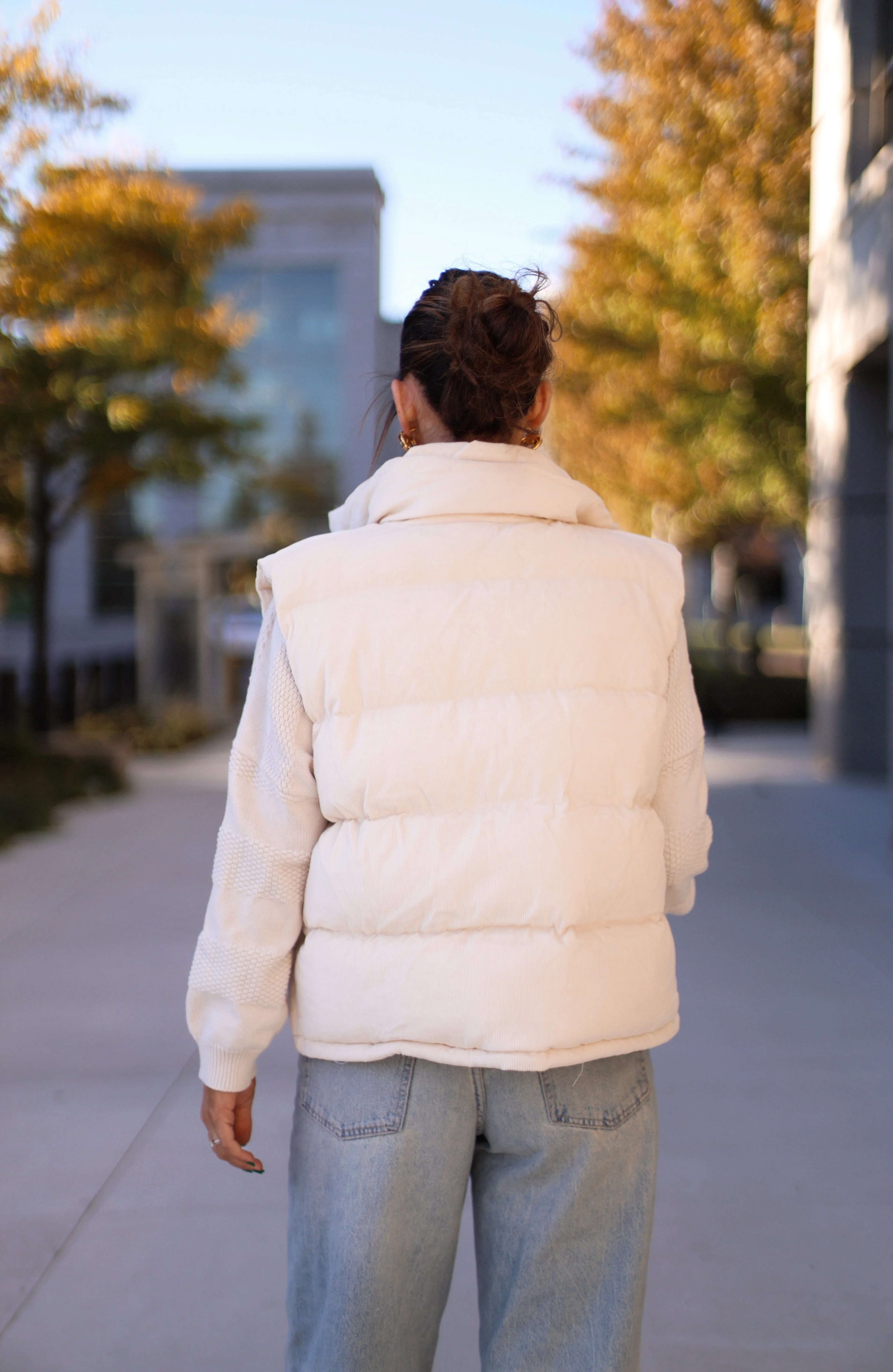 Corduroy Quilted Vest - Image 3