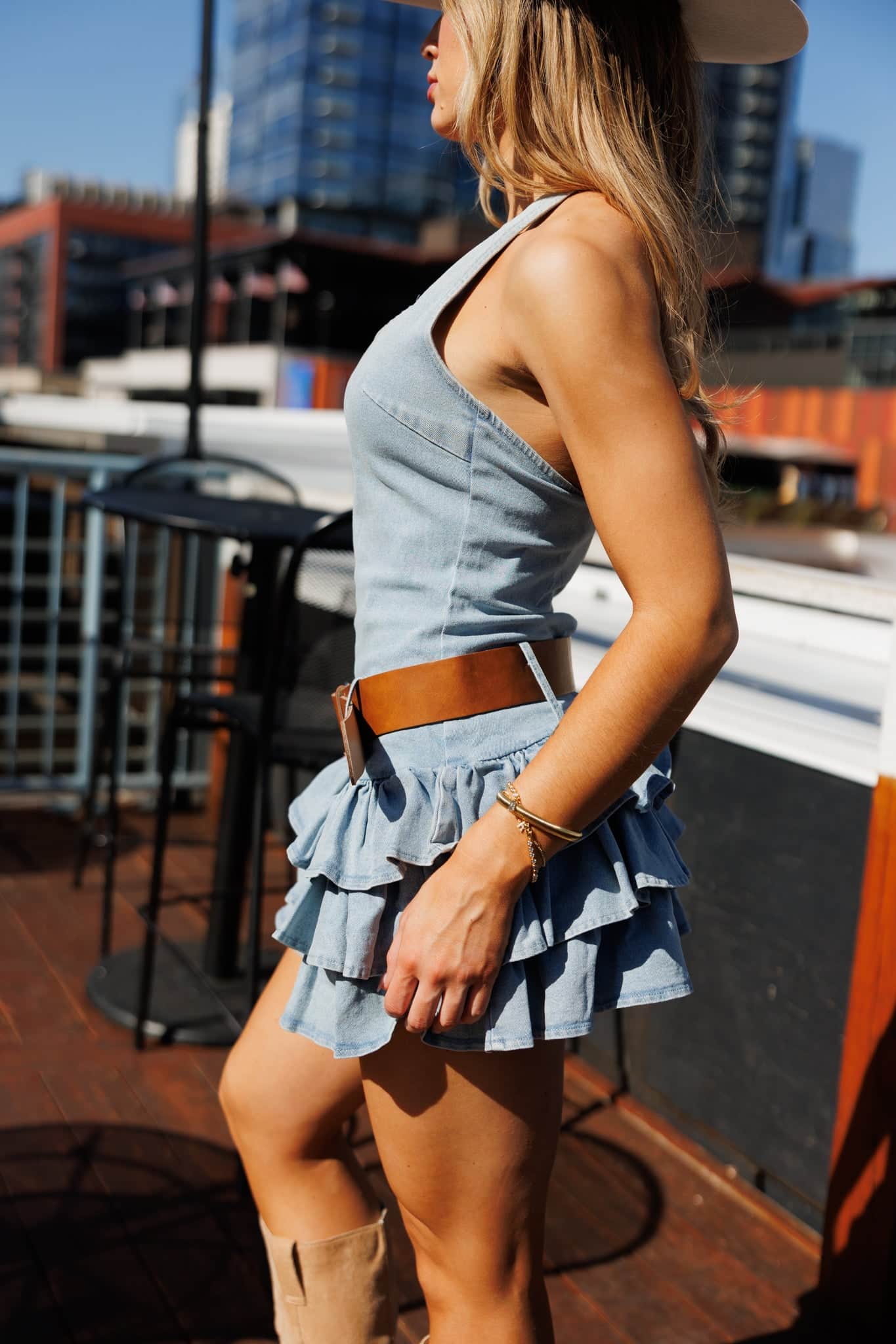 Cowboy Crush Denim Dress - Image 5
