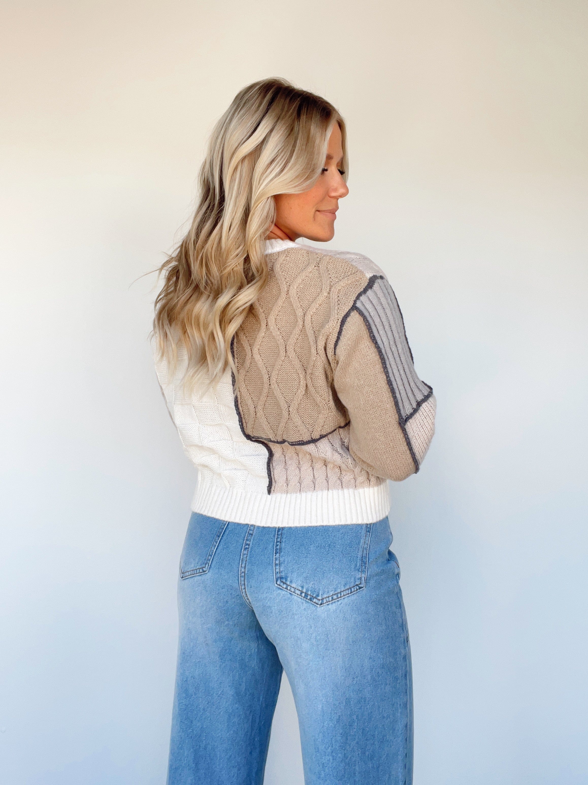 Cozy Quilted Sweater - Image 4