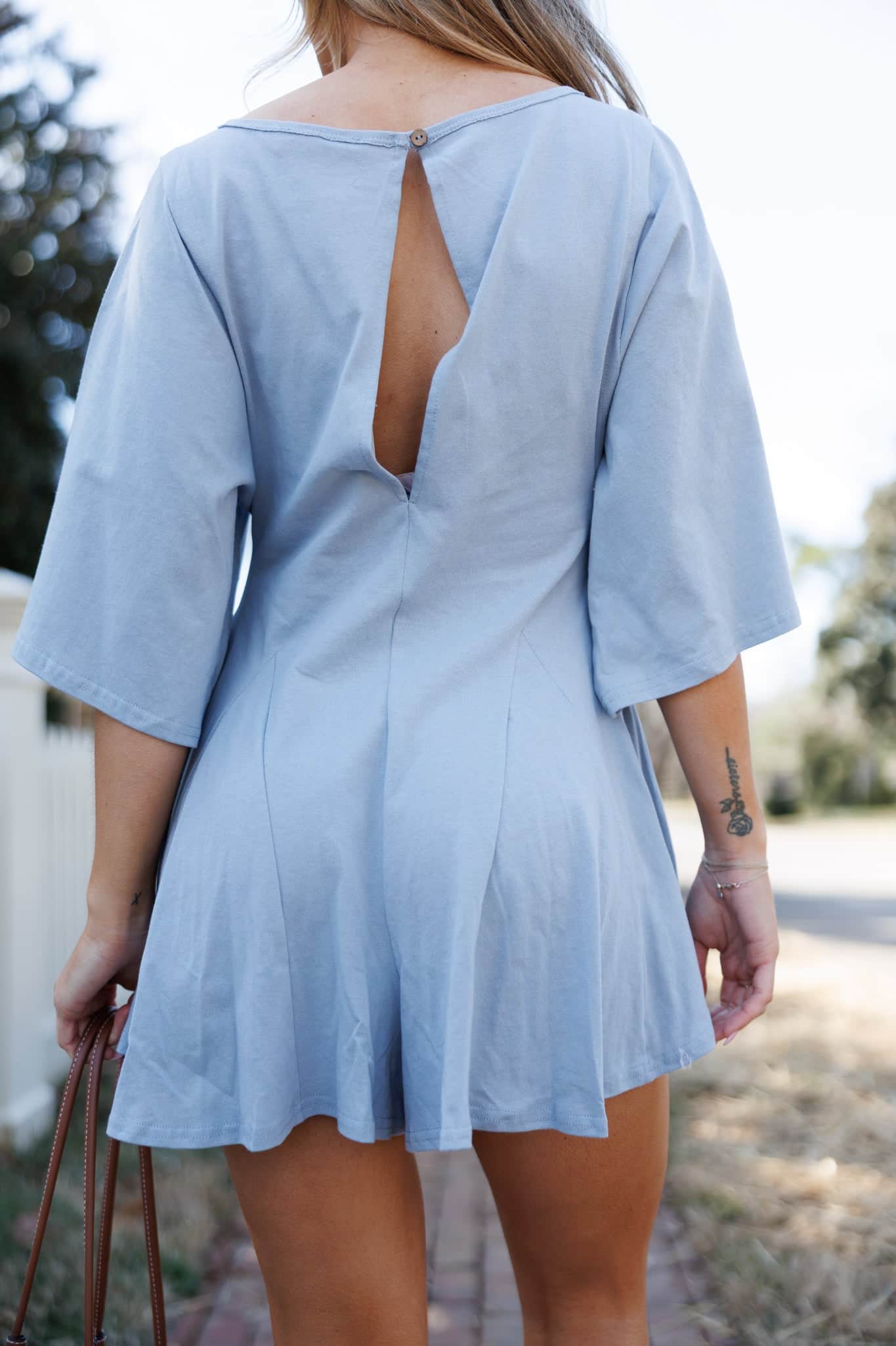 Front Pocket Romper - Image 9