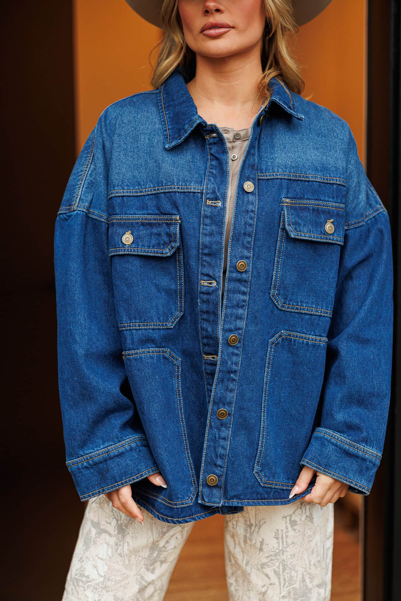 Denim Defined Jacket - Image 2