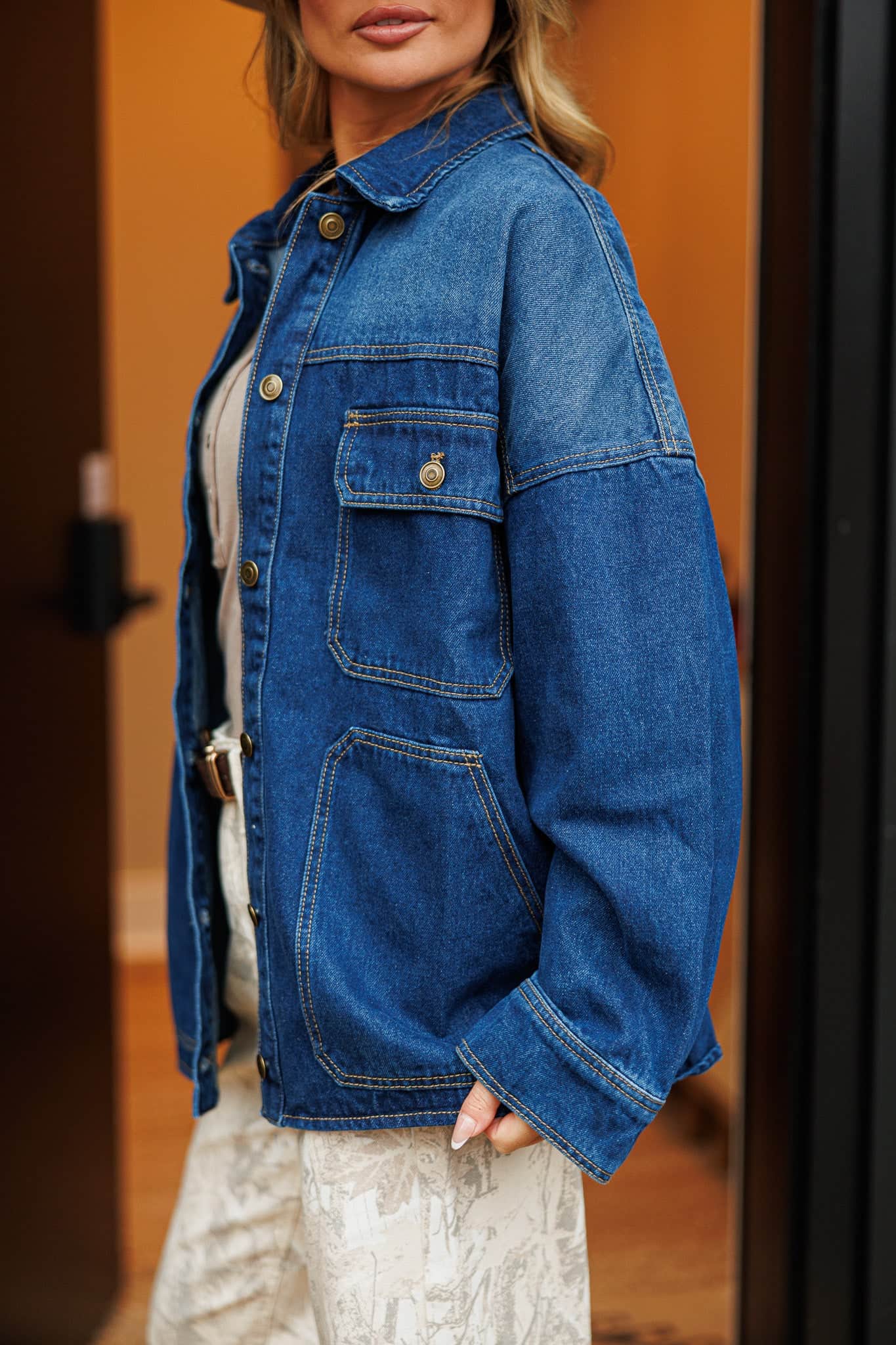 Denim Defined Jacket - Image 6