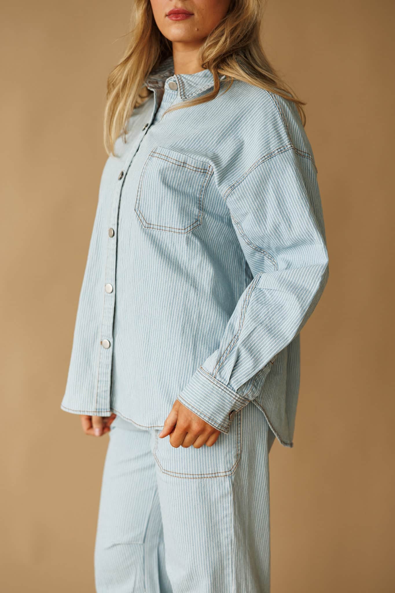 Denim Direction Shacket - Image 4