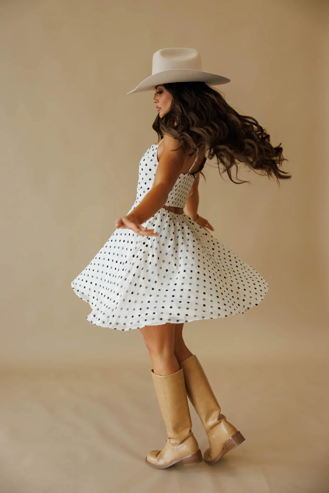 Dotted Darling Mini Dress - Image 5