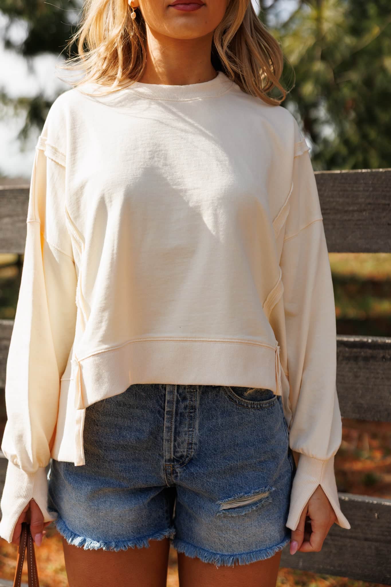 Early Riser Cropped Sweatshirt - Image 2