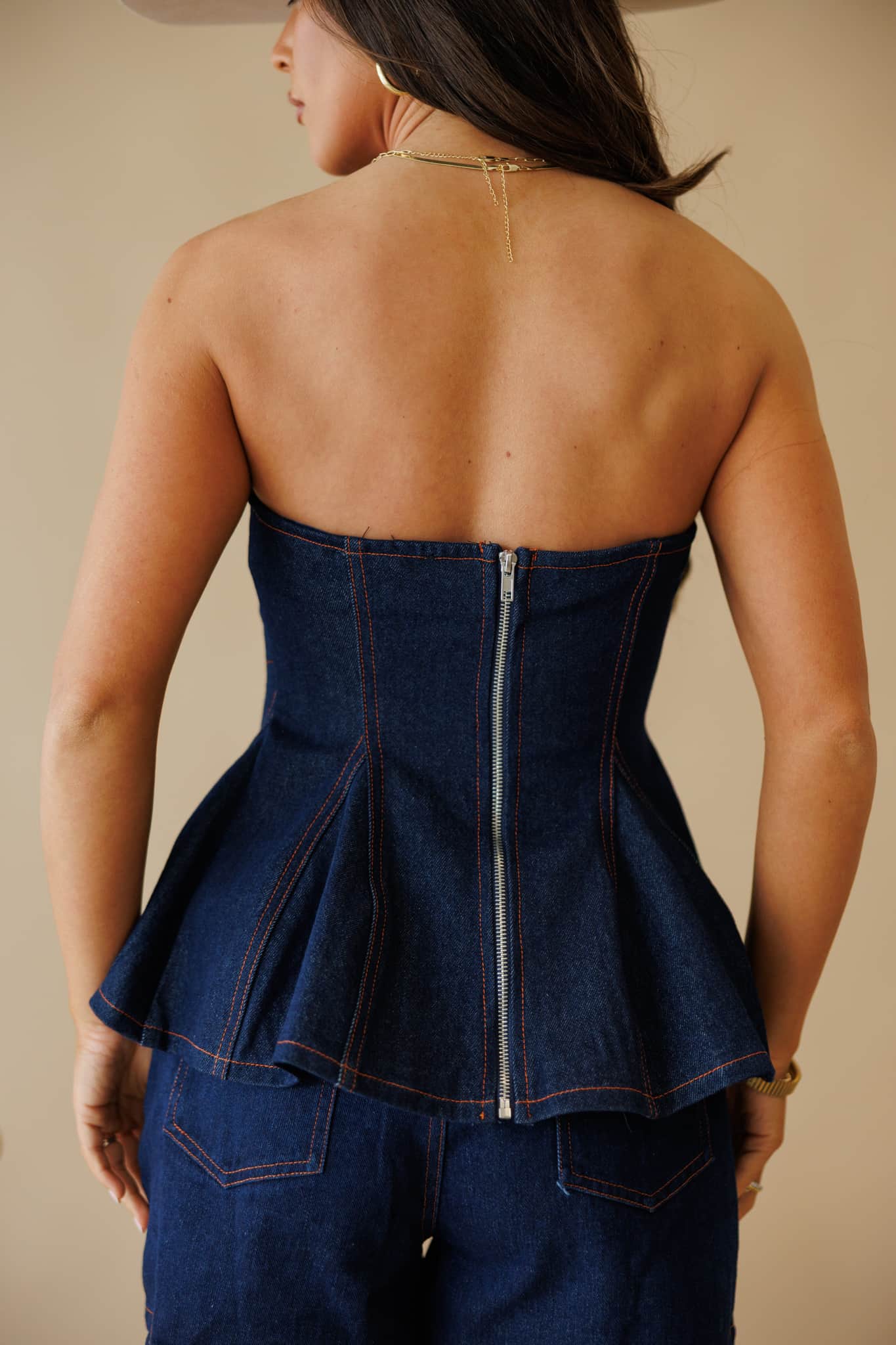 Encore Nights Peplum Top - Image 2