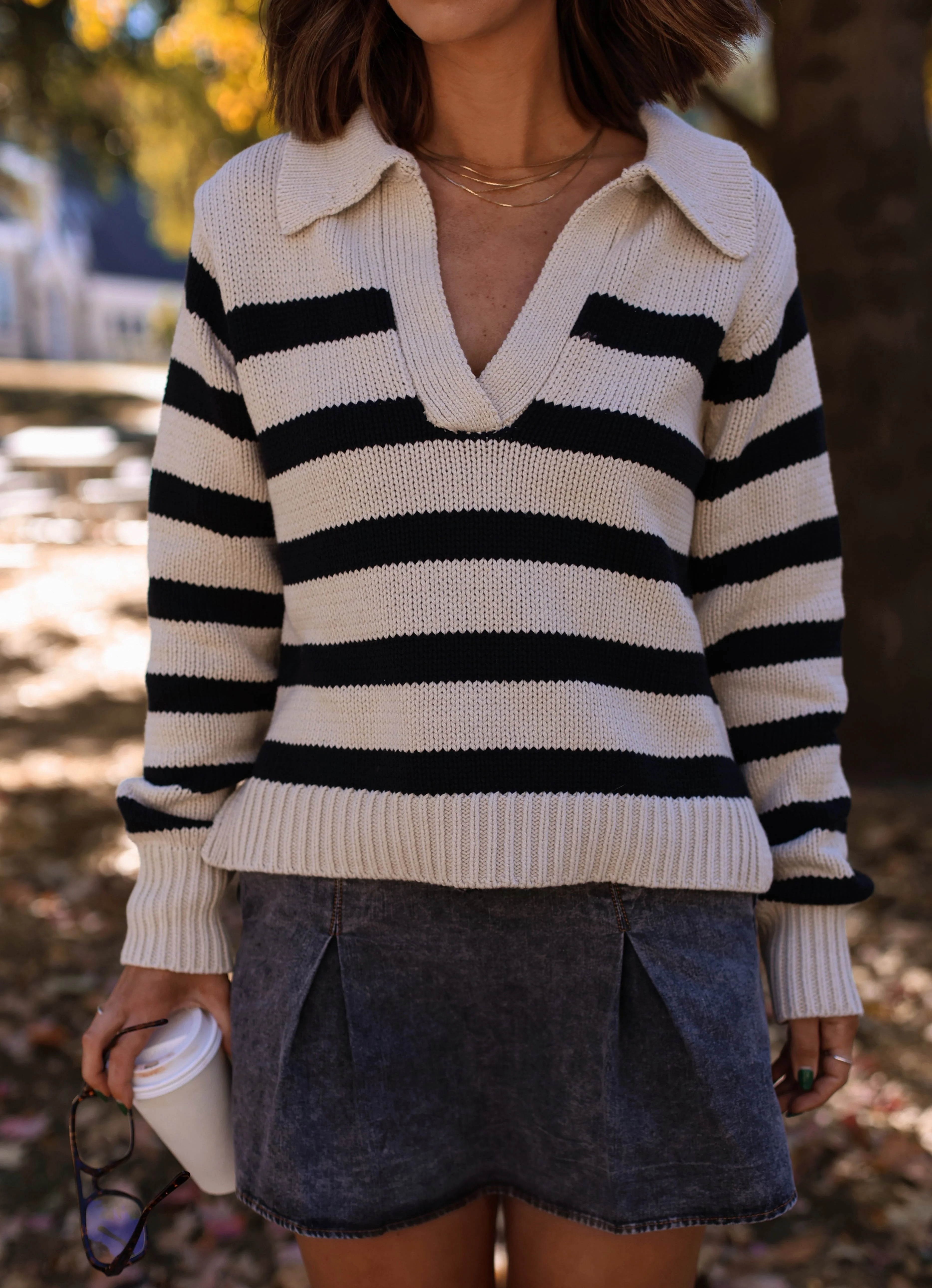 Essentially Striped Pullover - Image 6
