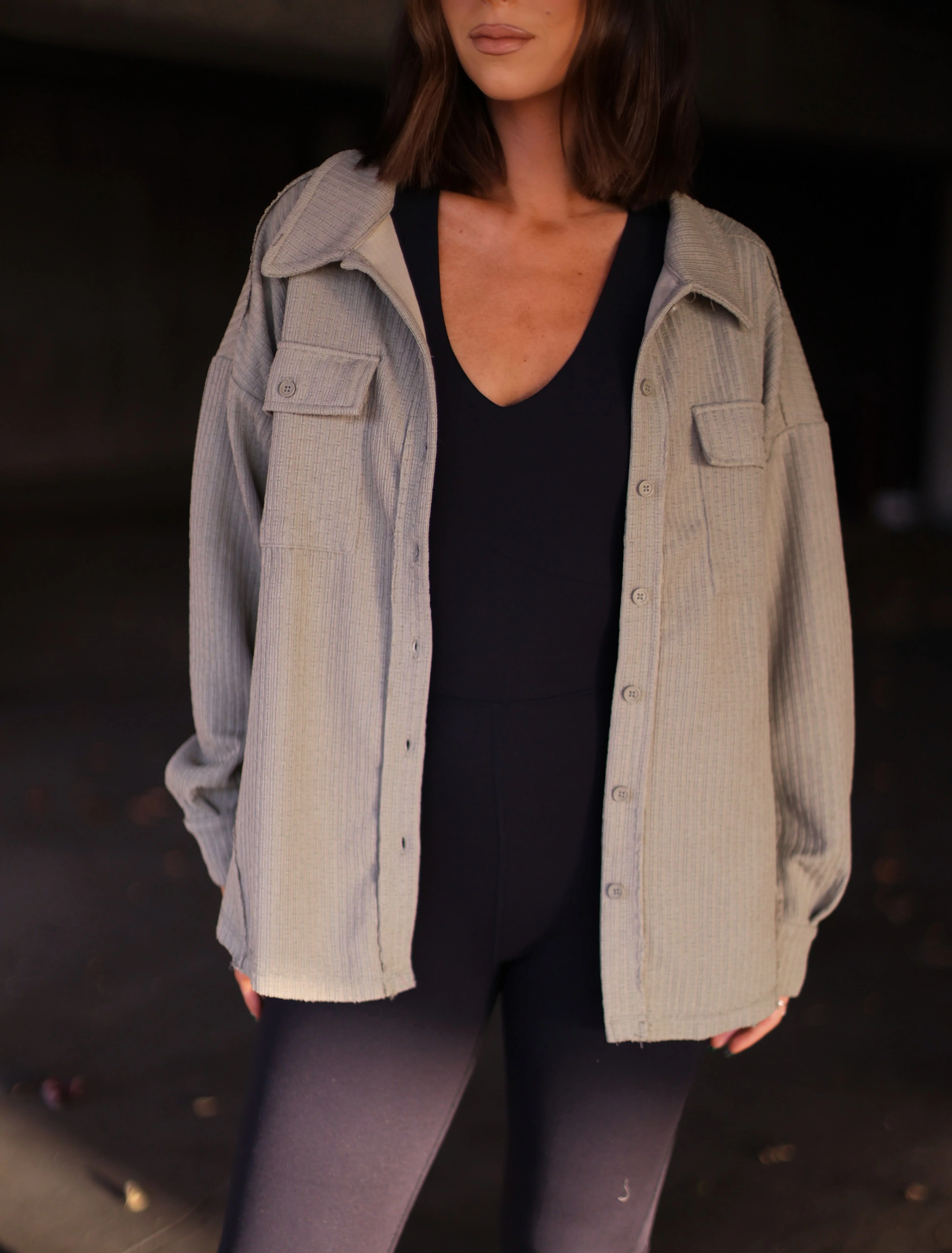 Everyday Knit Shacket - Image 7