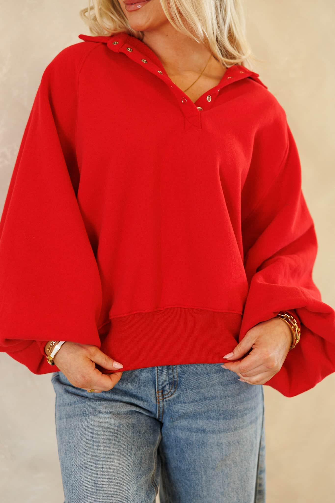 Fairway Snap Button Sweater - Image 2
