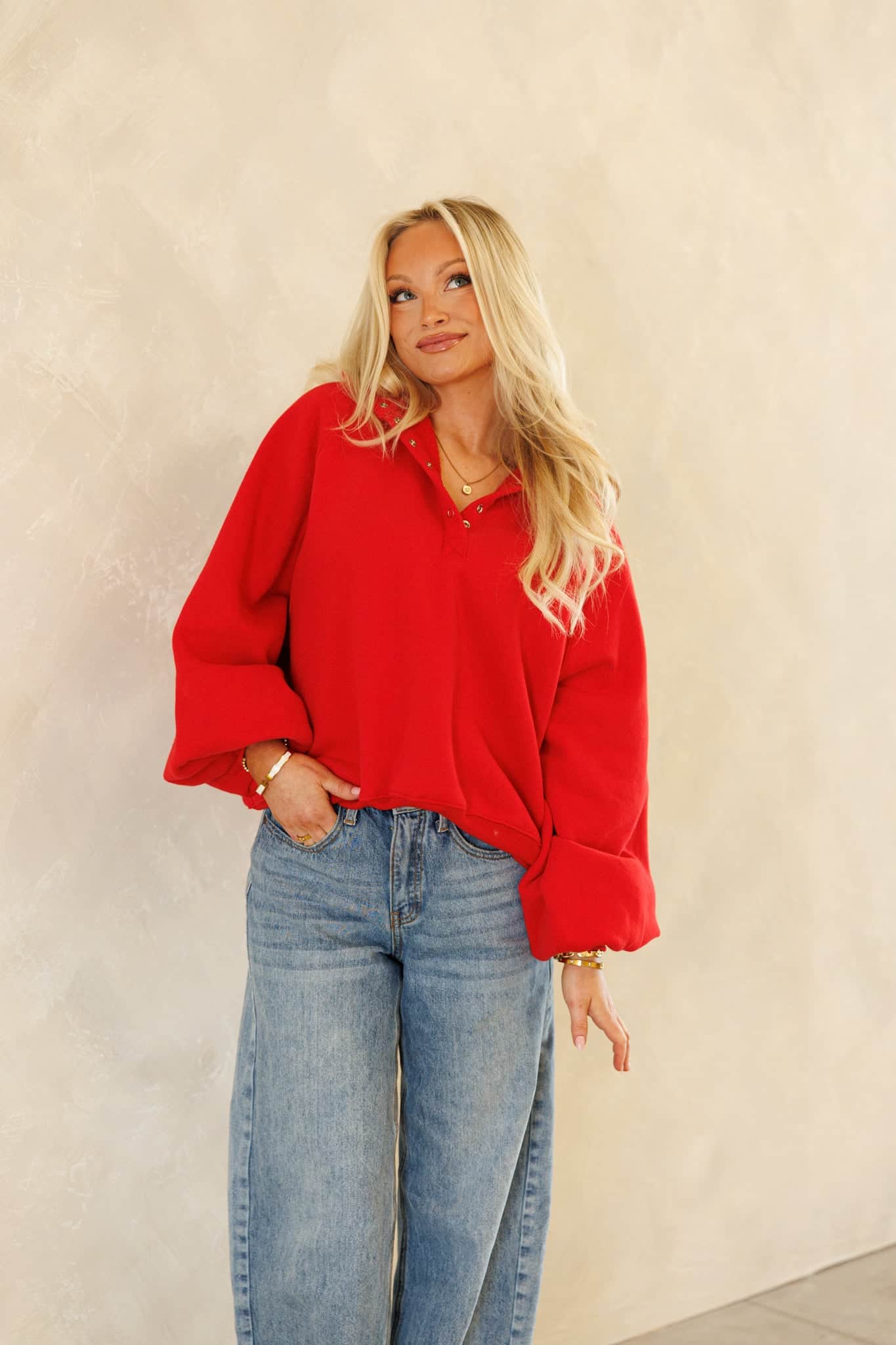 Fairway Snap Button Sweater - Image 5