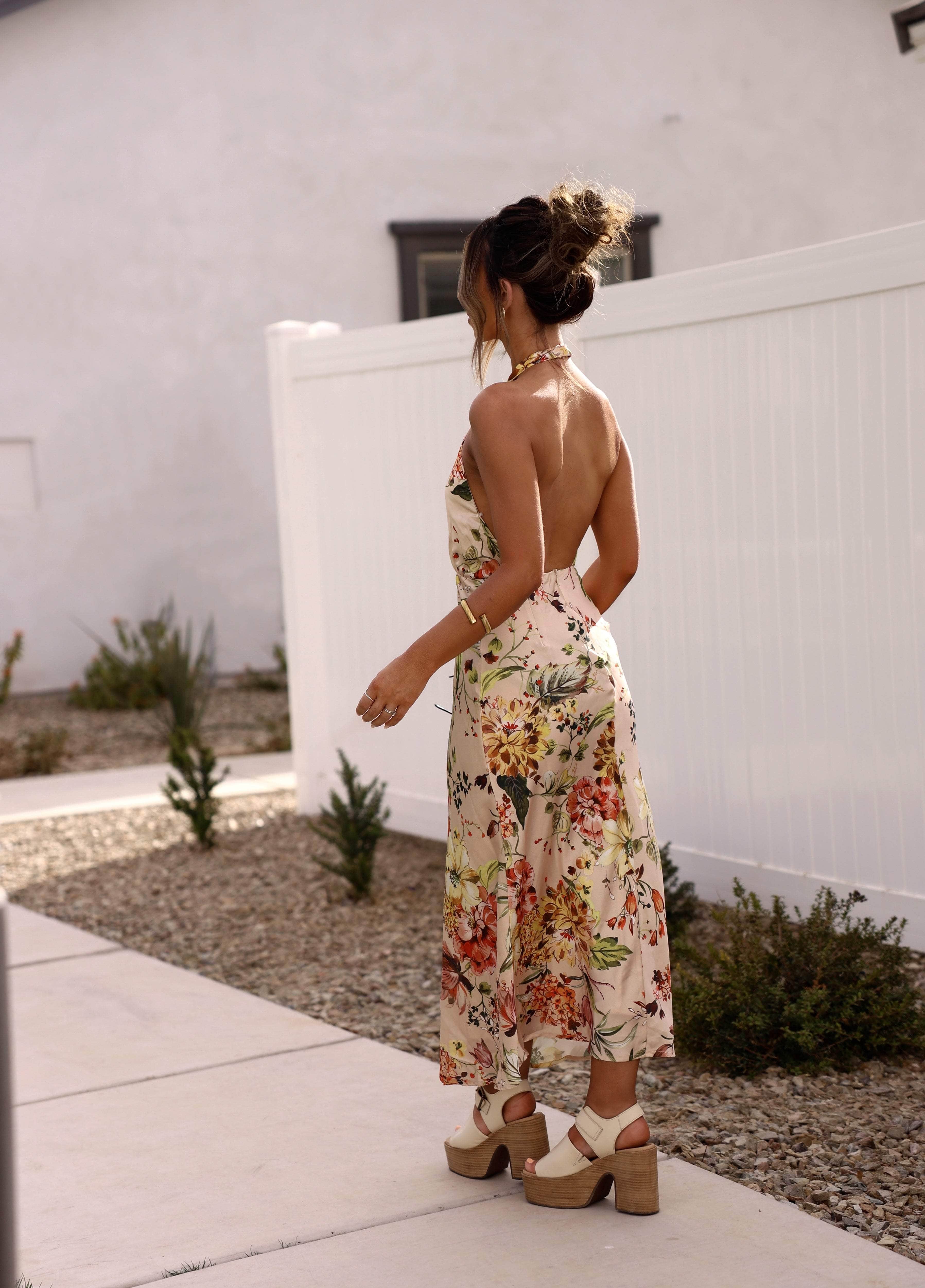 Floral Embrace Maxi Dress - Image 5
