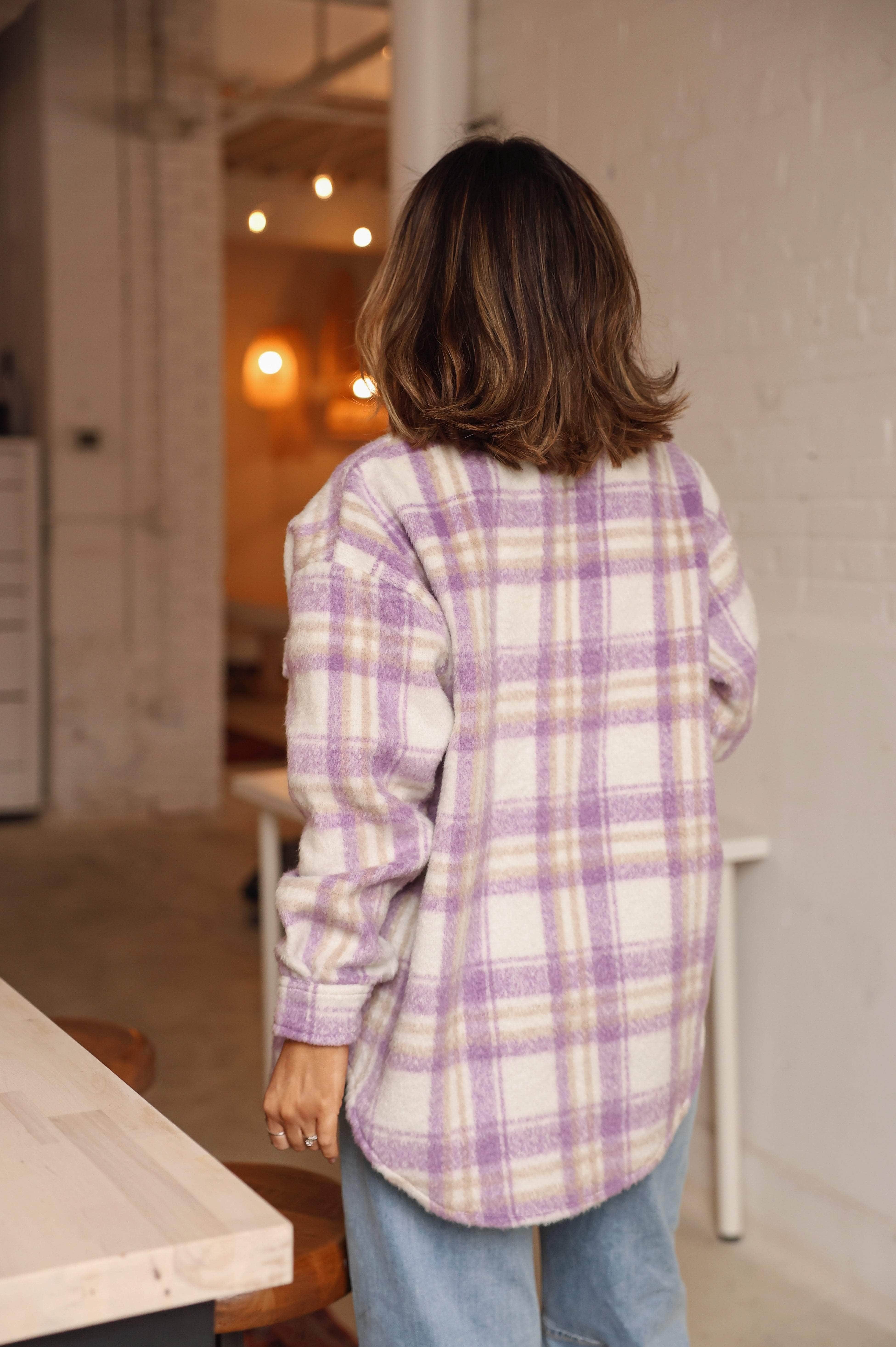 Frost Flair Plaid Jacket - Image 4