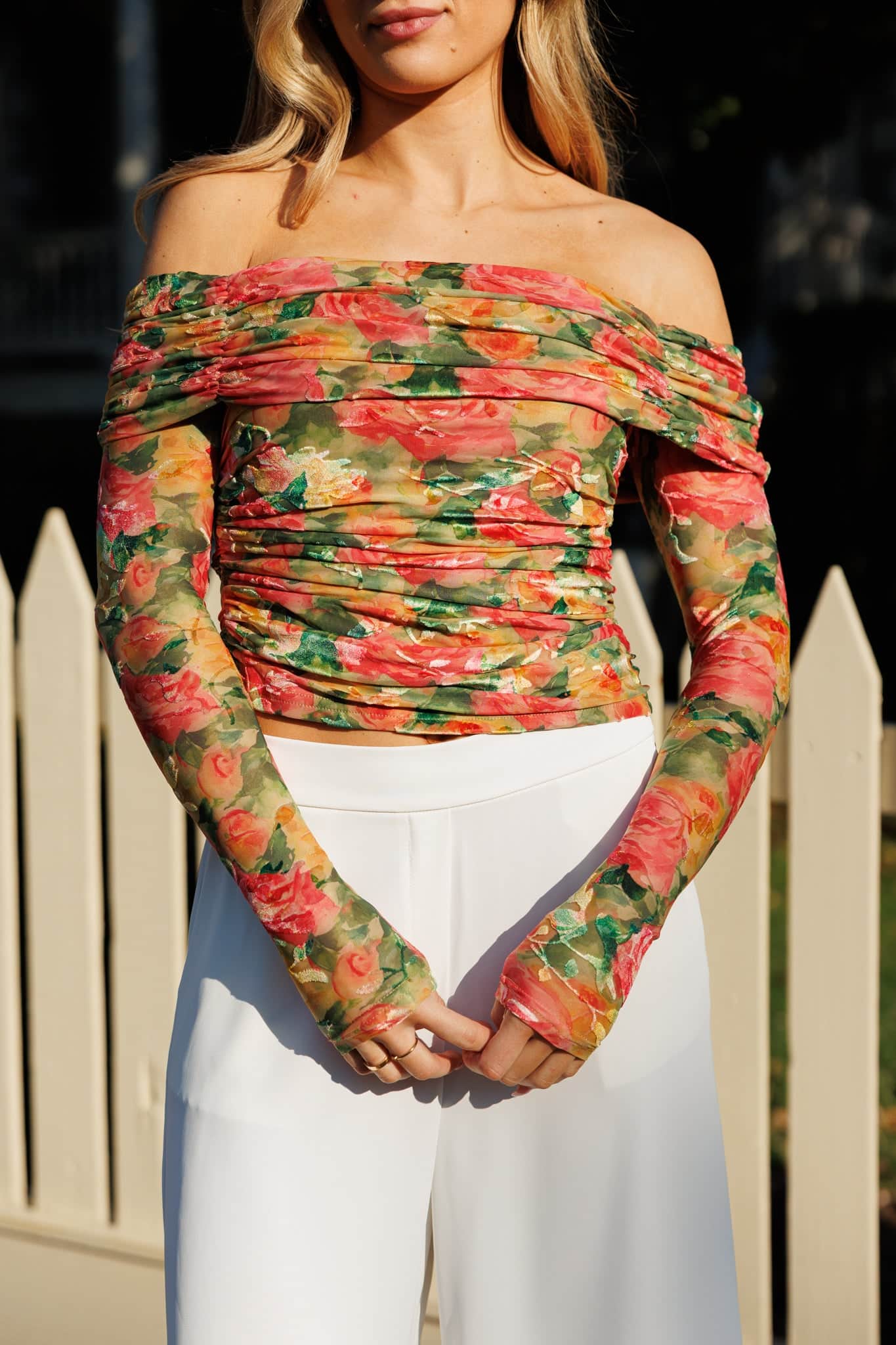 Garden Party Gossip Top - Image 2