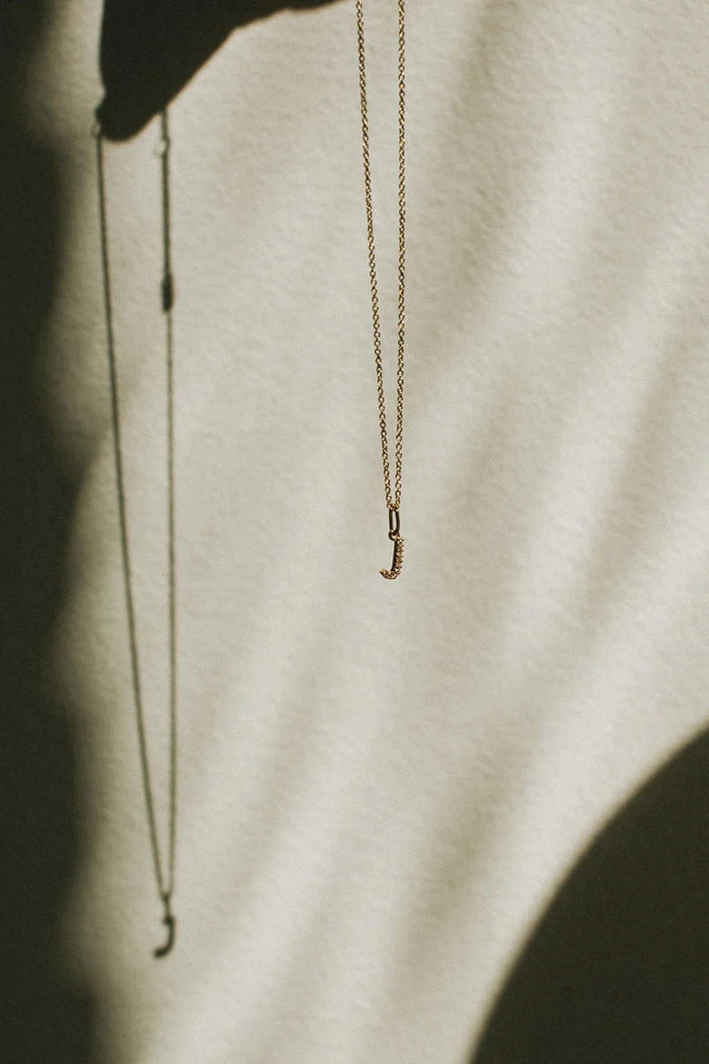Gold Letter Necklace - Image 8