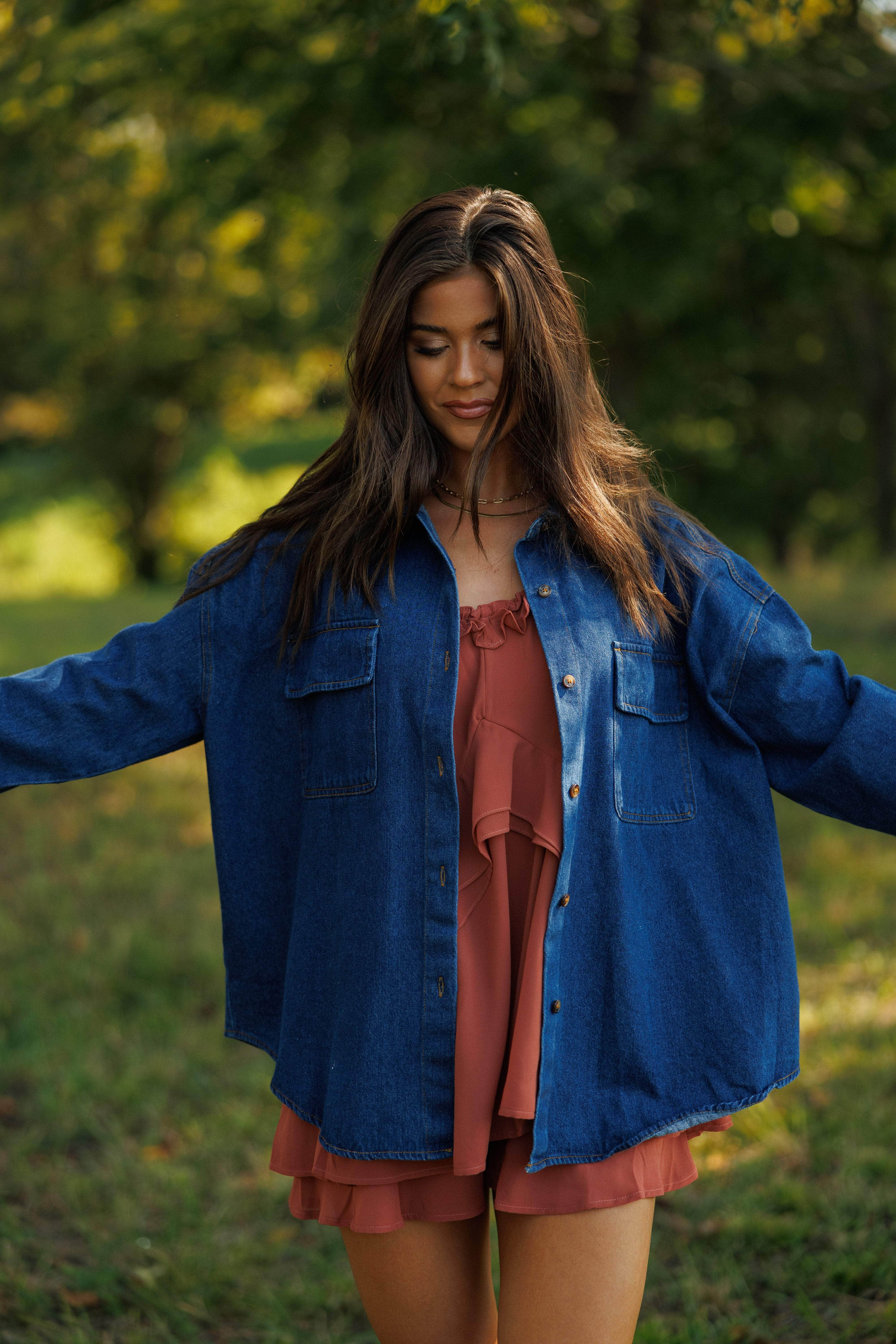 Willow Blues Denim Top - Image 4