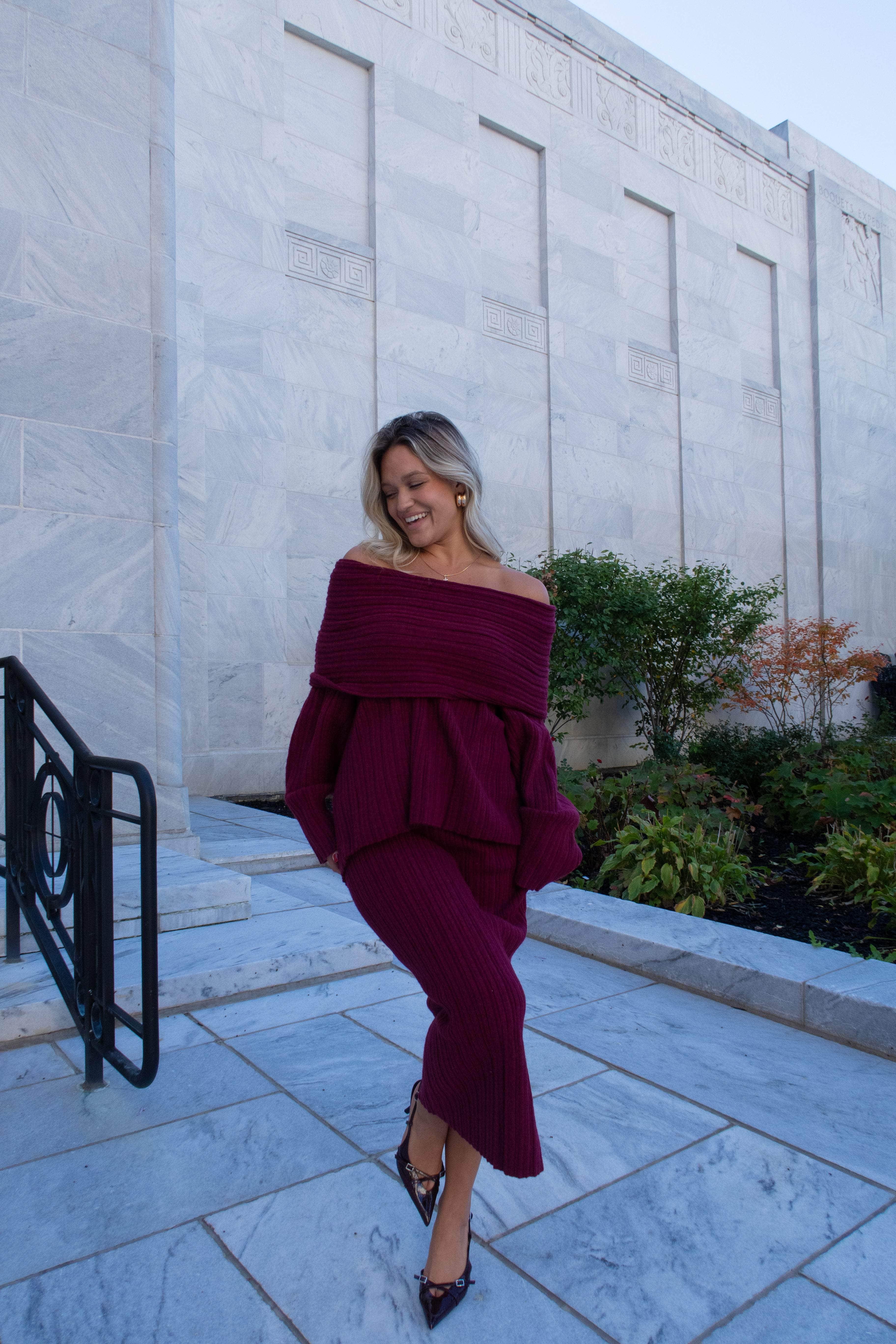 Harvest Wine Sweater - Image 5