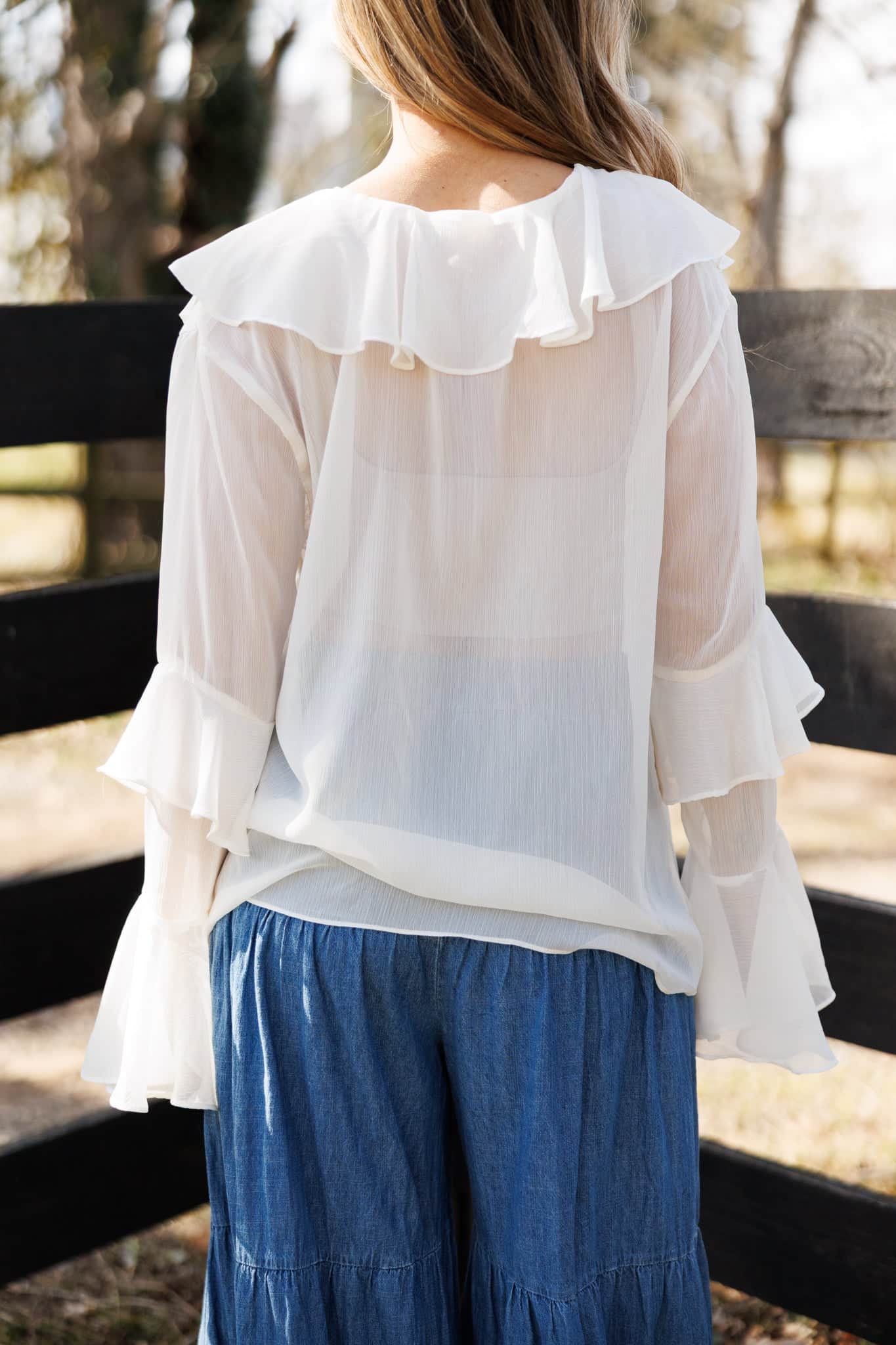 Heirloom Ruffle Blouse - Image 3