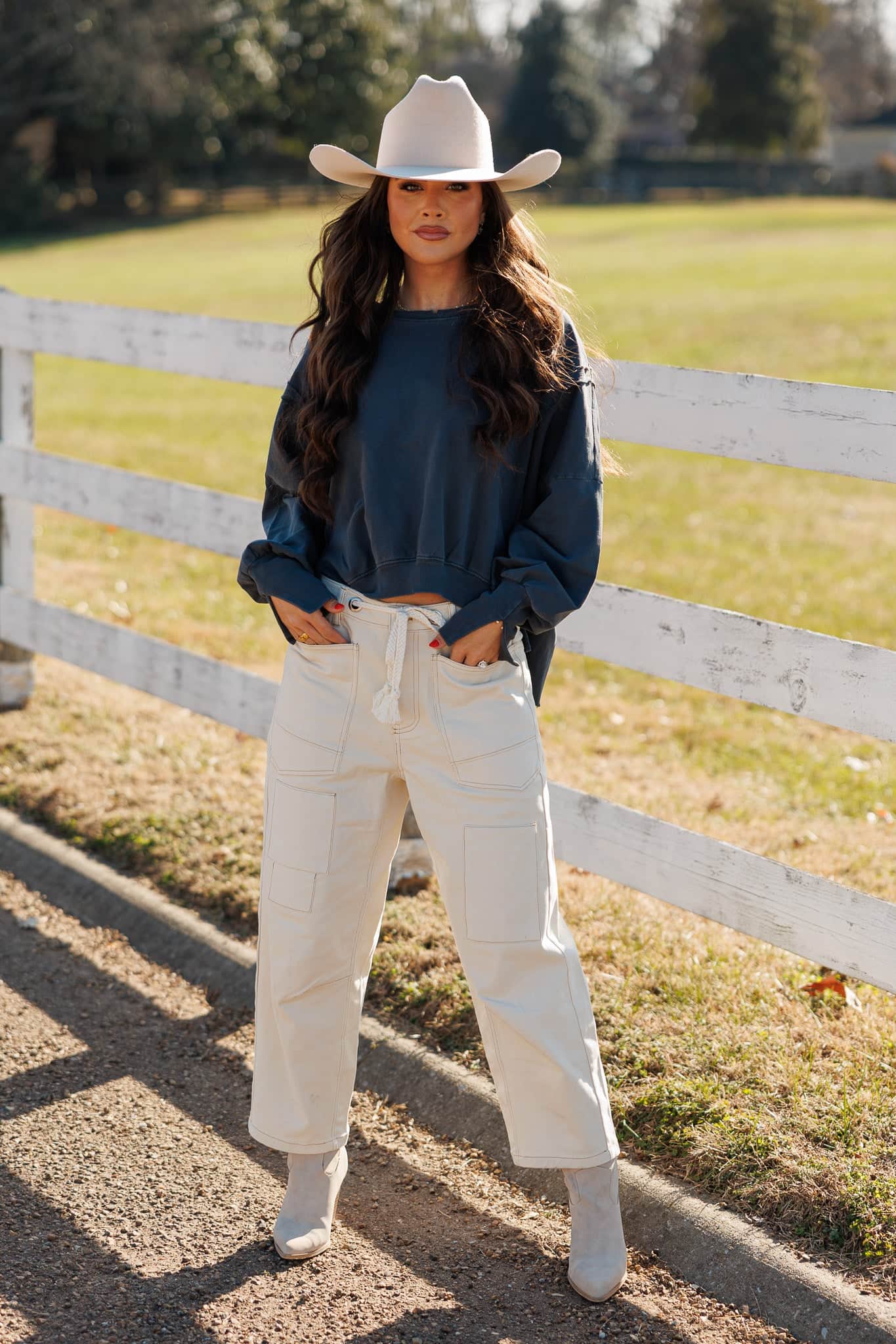 Barrel Patch Pocket Pants - Image 6