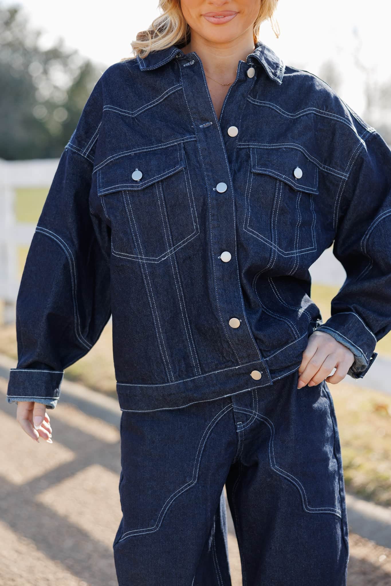 The It Cowgirl Denim Jacket - Image 2
