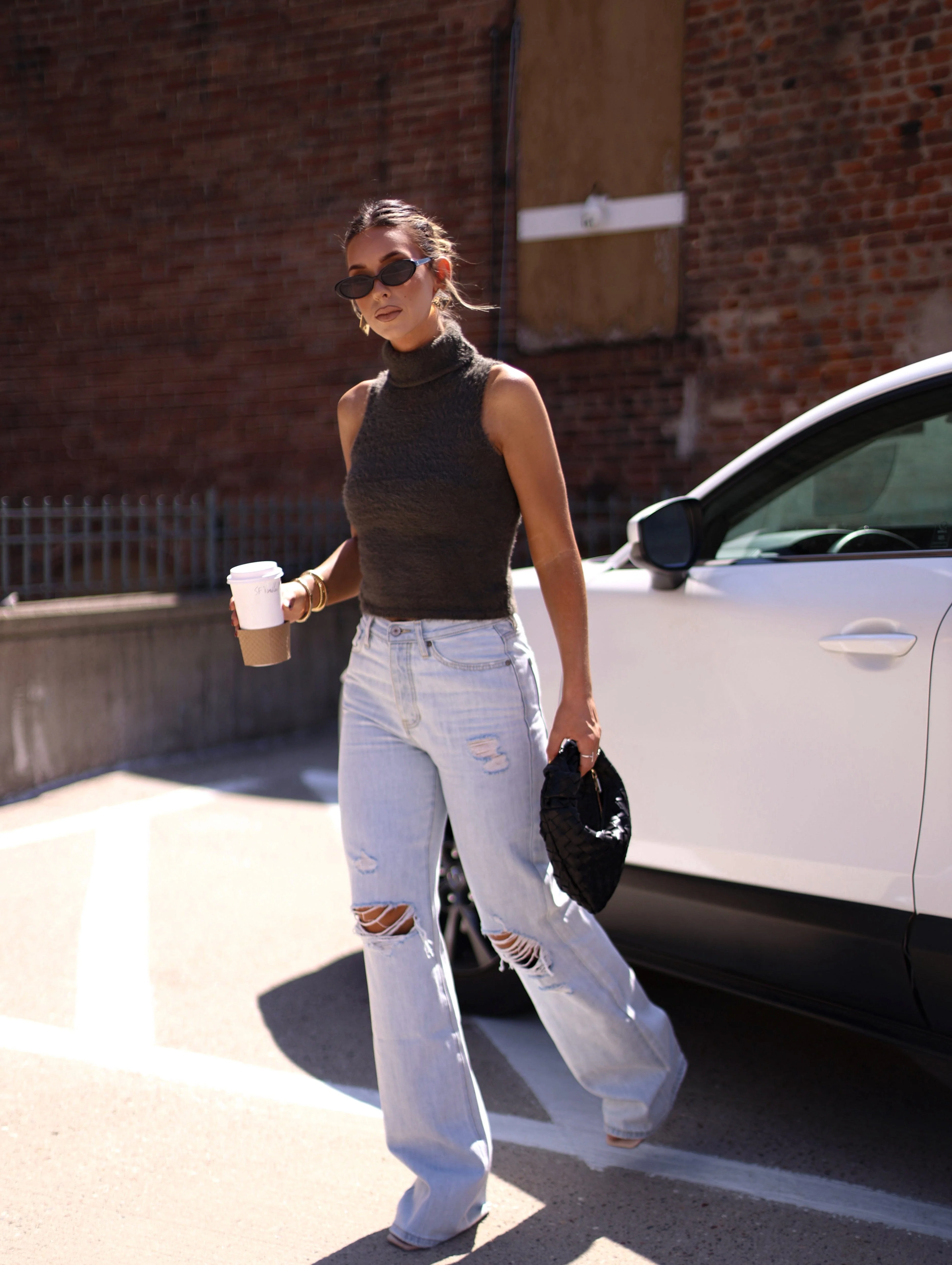 Kan Can Ultra High Rise 90's Flare Denim - Image 8