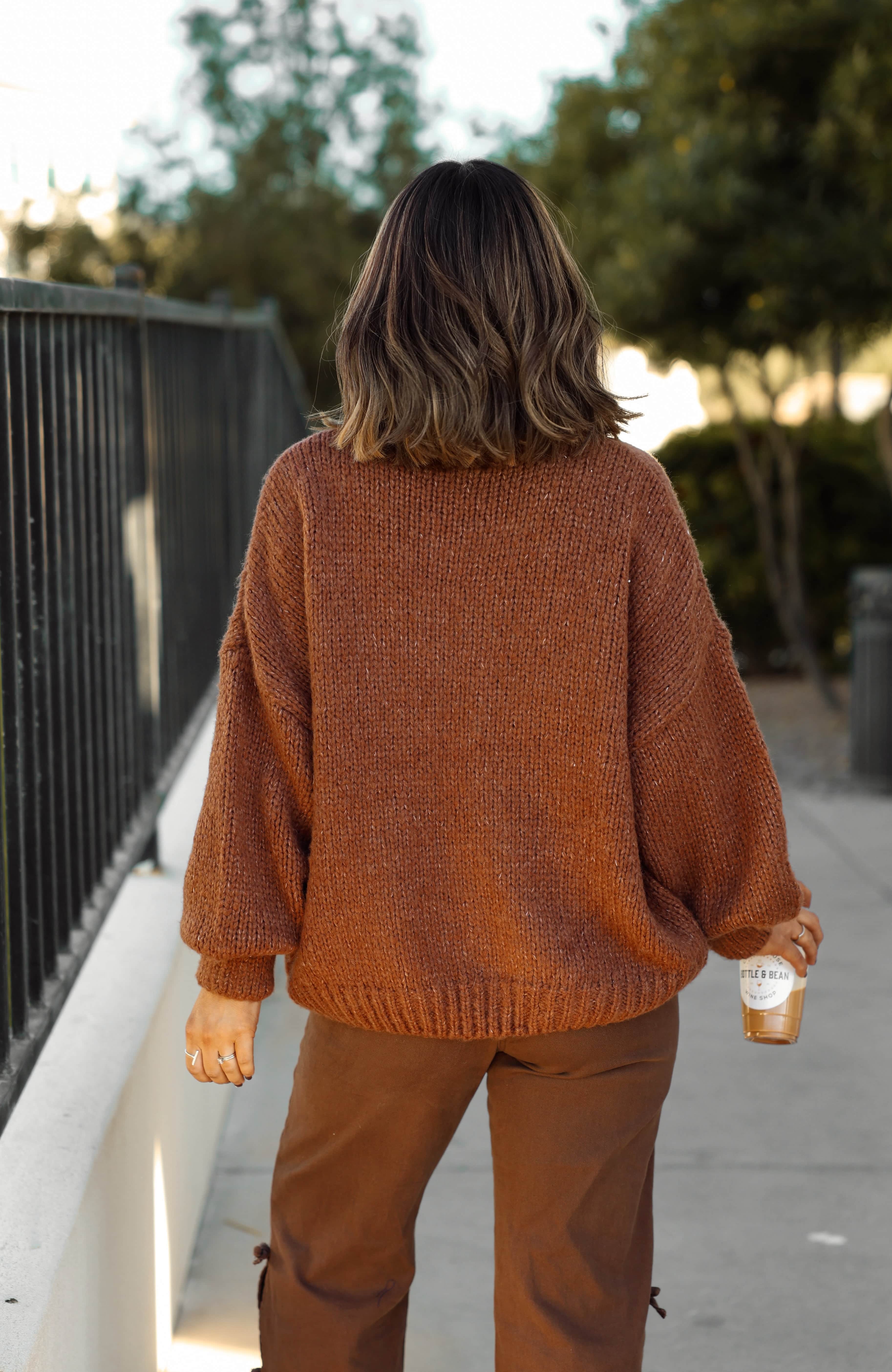 Knotted Up Cozy Cardigan - Image 9