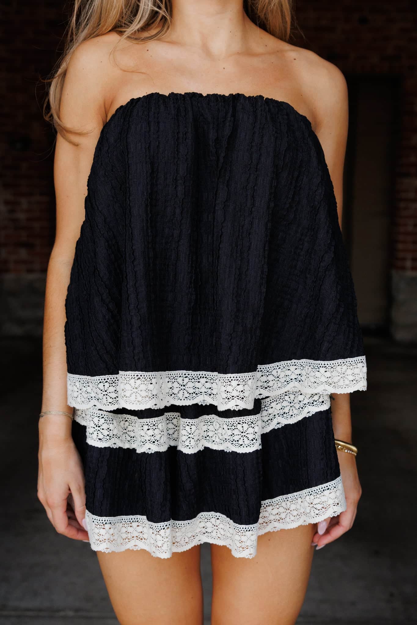 Lacey Tube Romper - Image 13