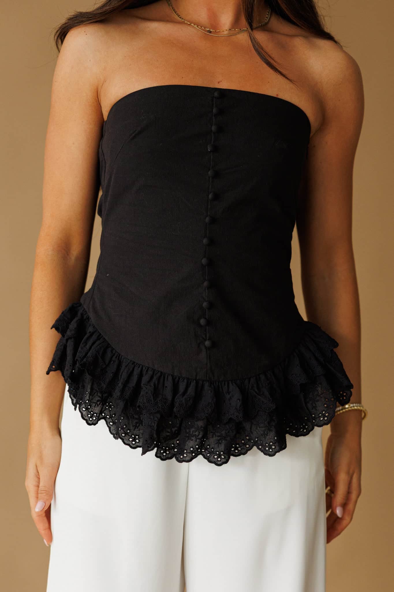 Little Charm Poplin Top - Image 4
