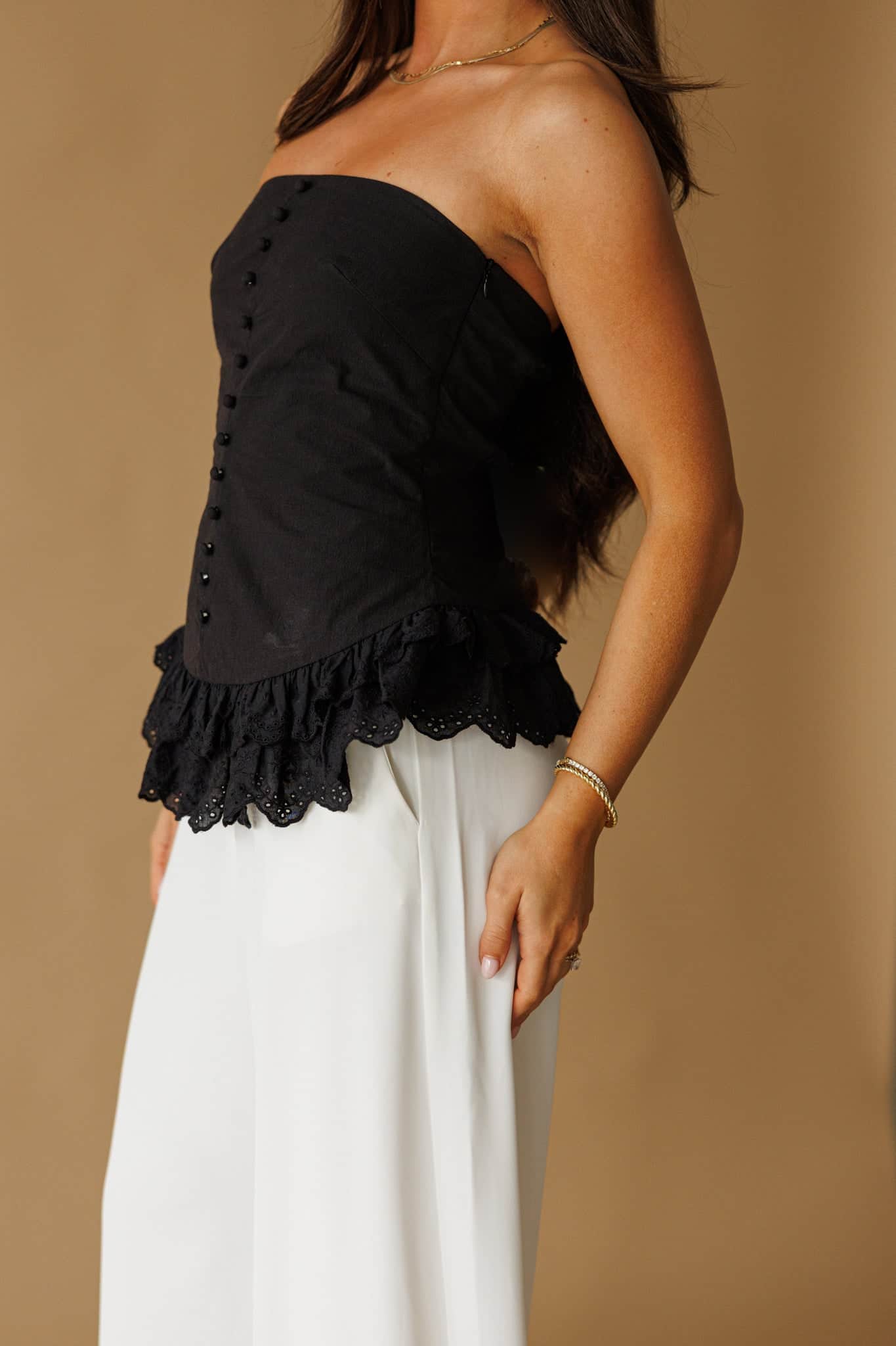 Little Charm Poplin Top - Image 5