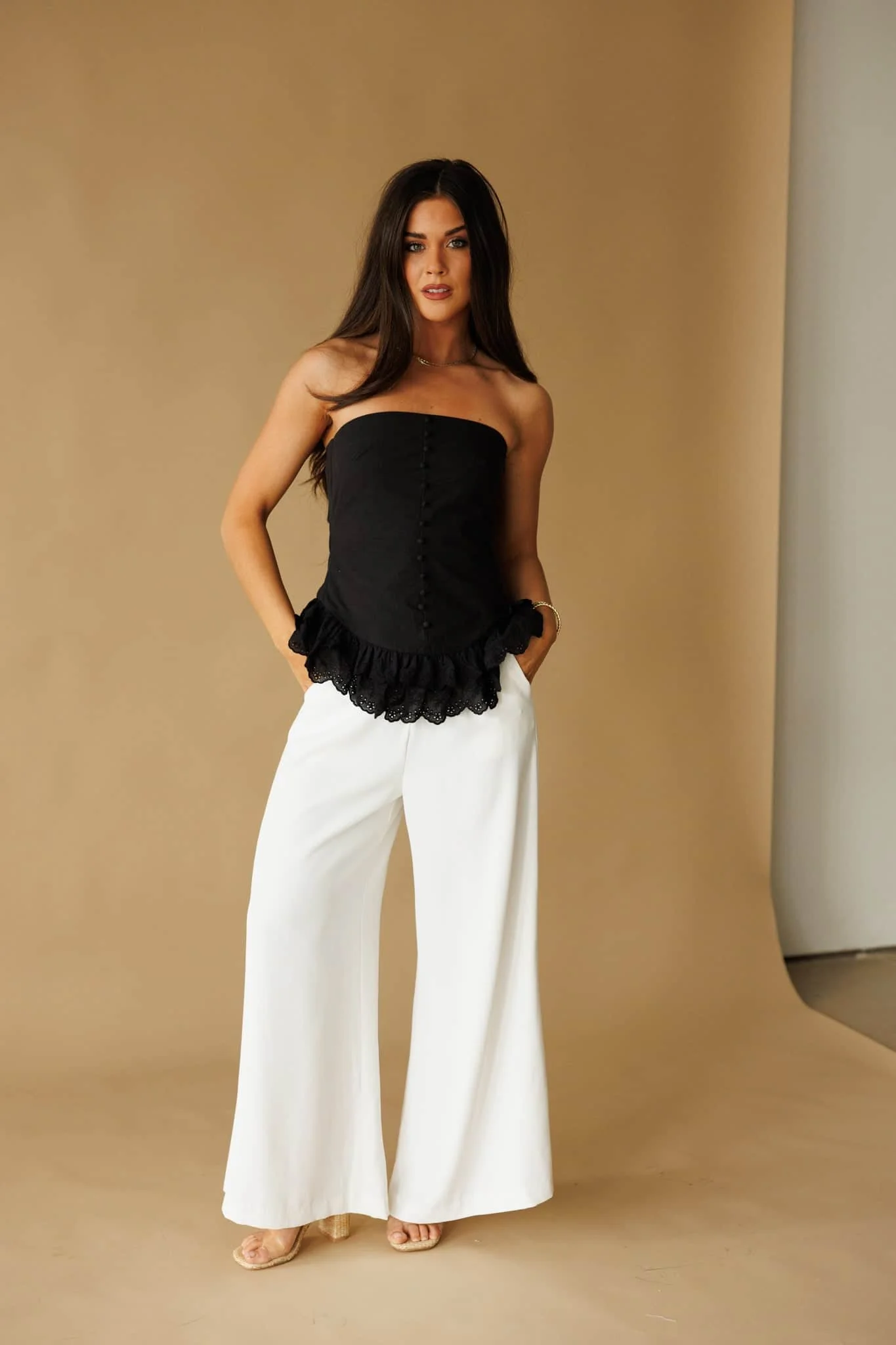 Little Charm Poplin Top - Image 6