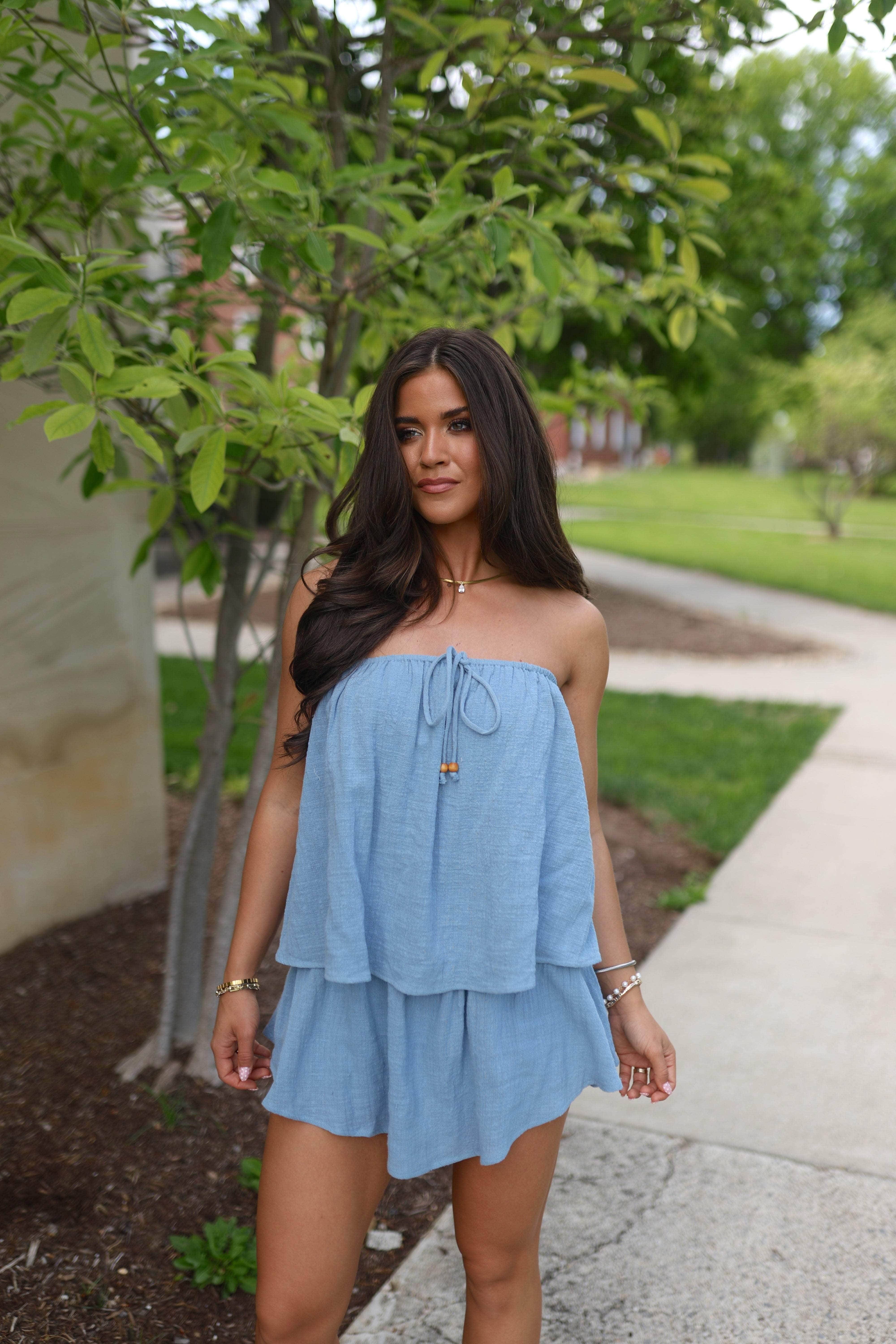 Luau Linen Romper - Image 5