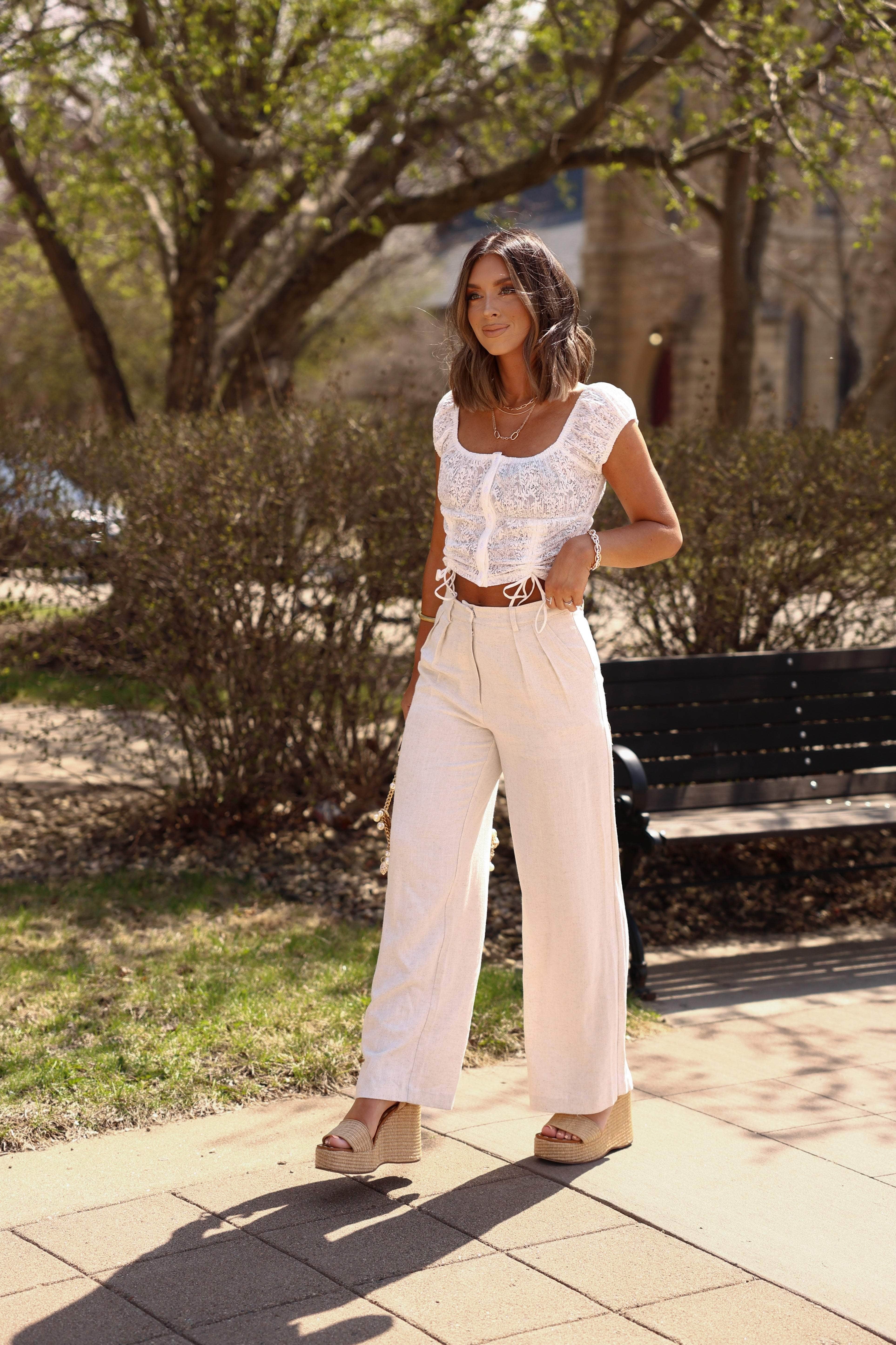 Luxe Linen Pants - Image 3