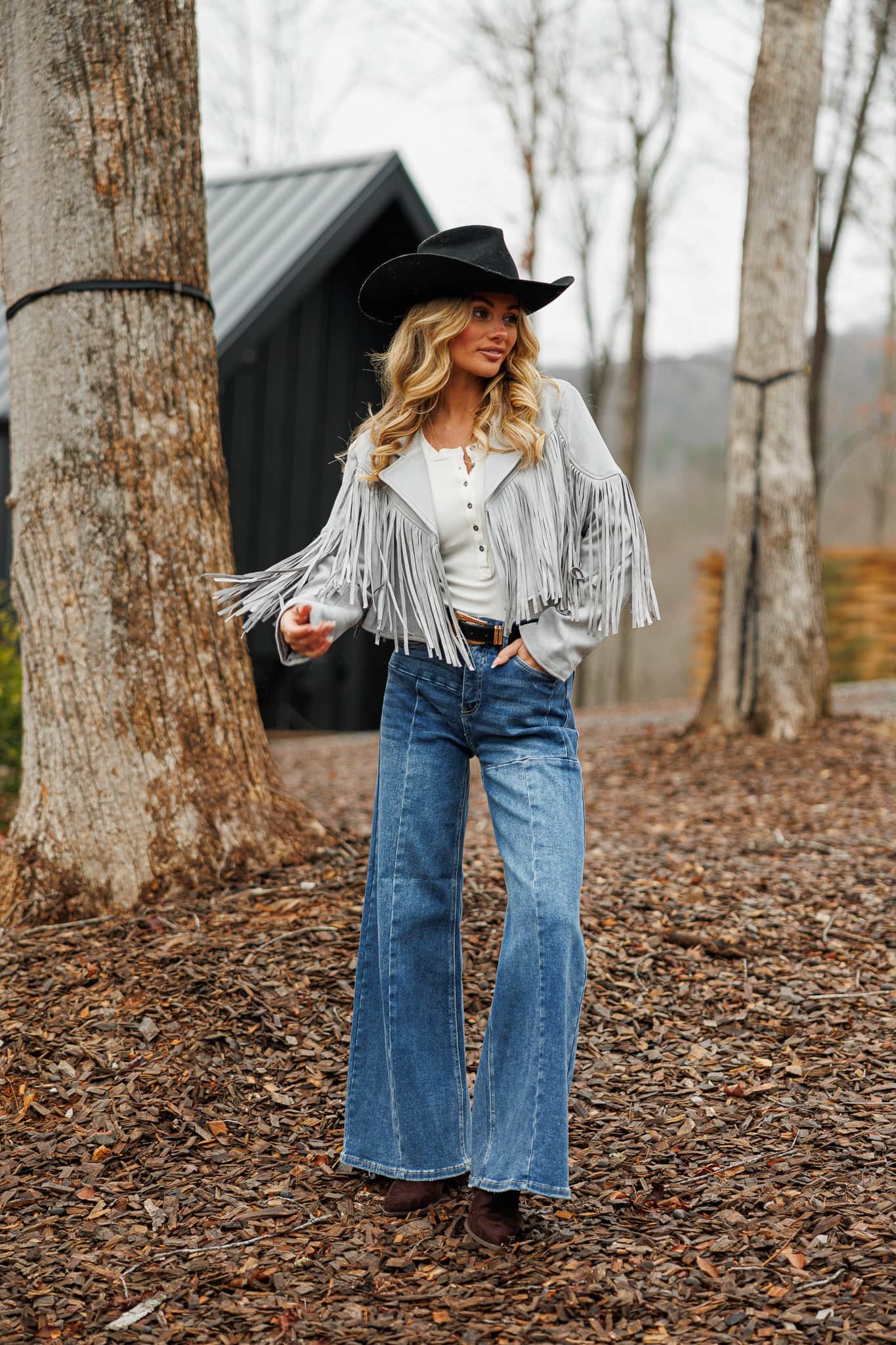 Midland Stretch Wide Leg Jean - Image 3