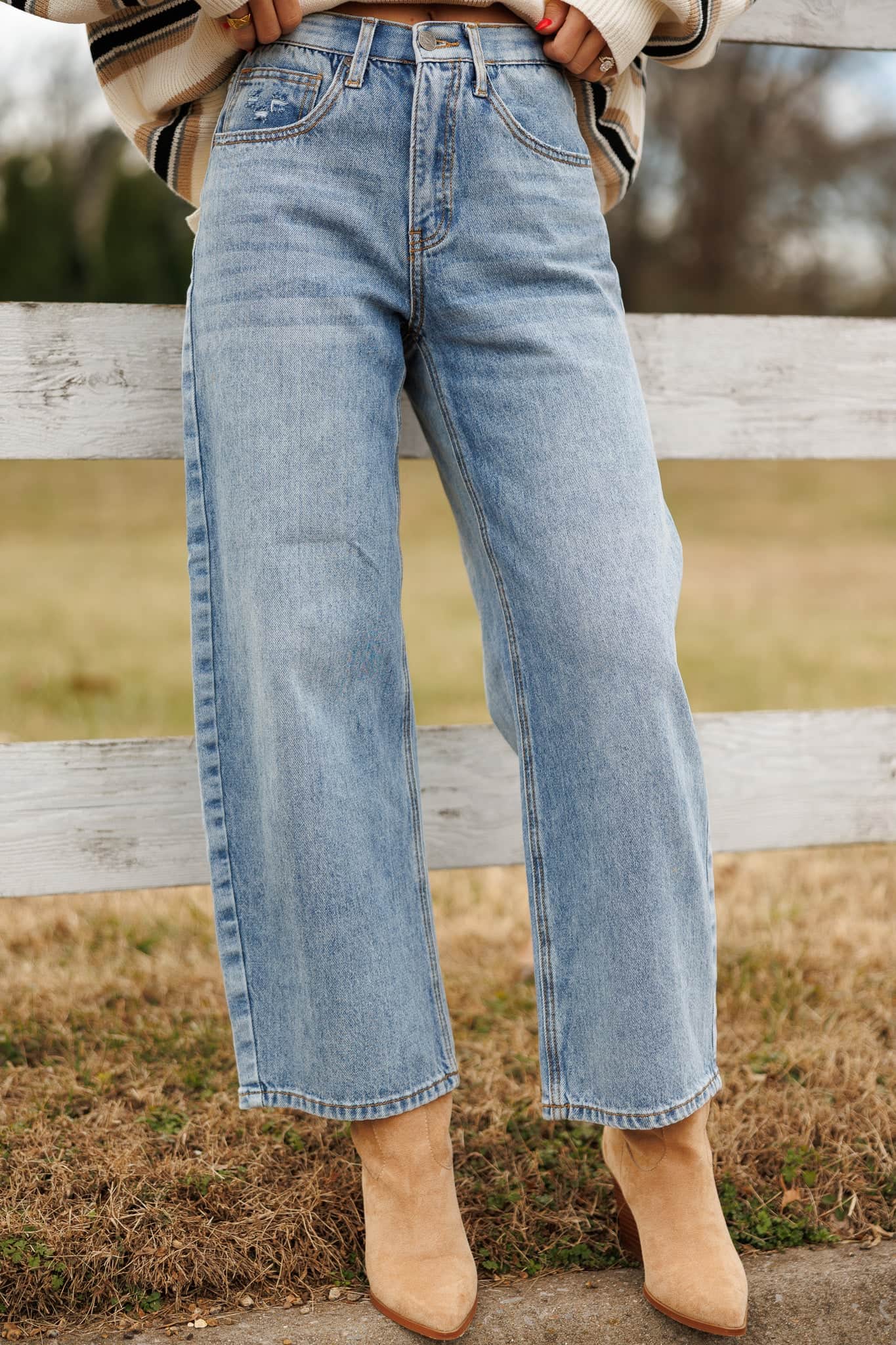 High Rise Curve Barrel Stretch Jeans - Image 6