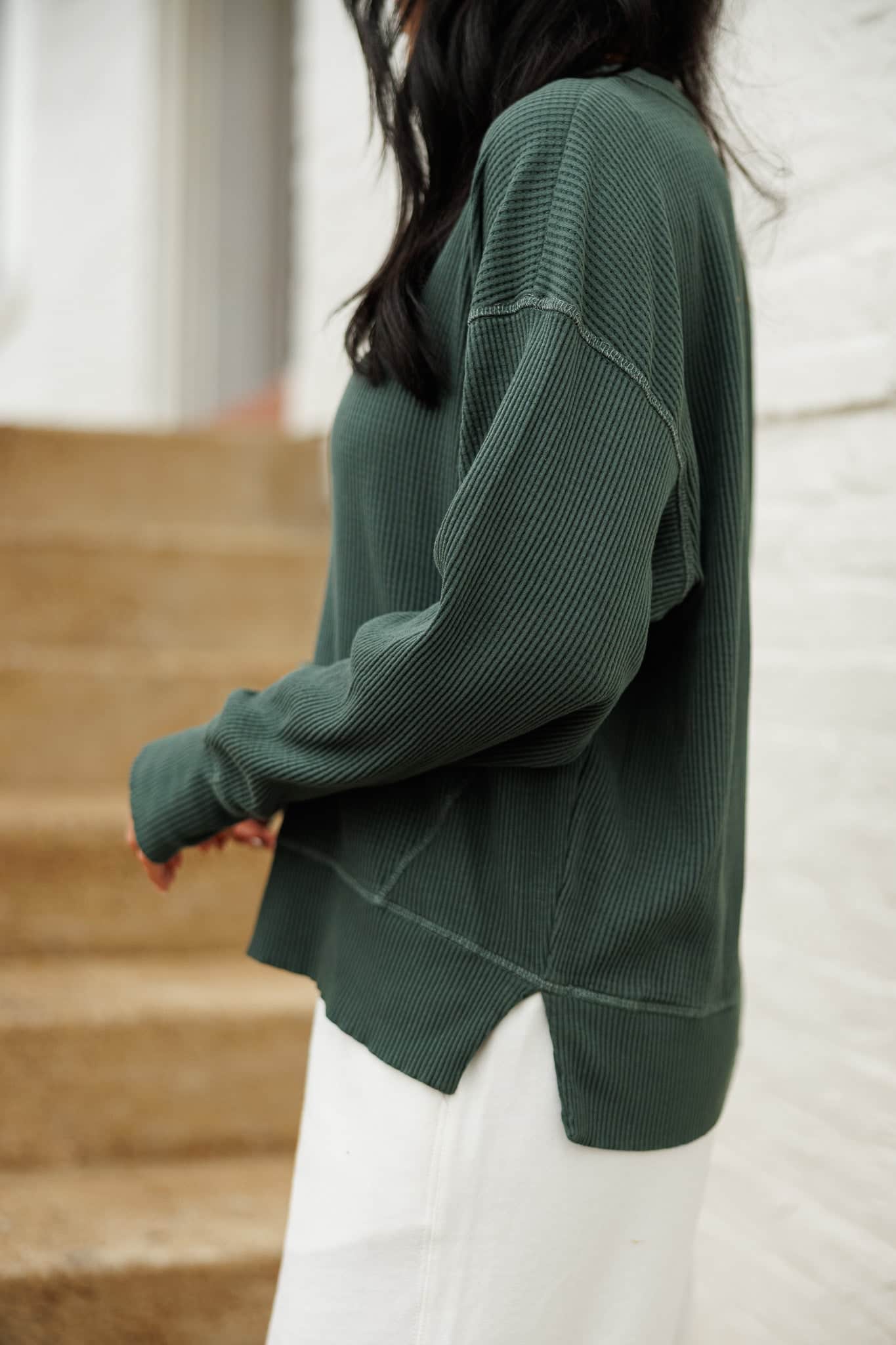Palmer Waffle Knit Pullover - Image 4