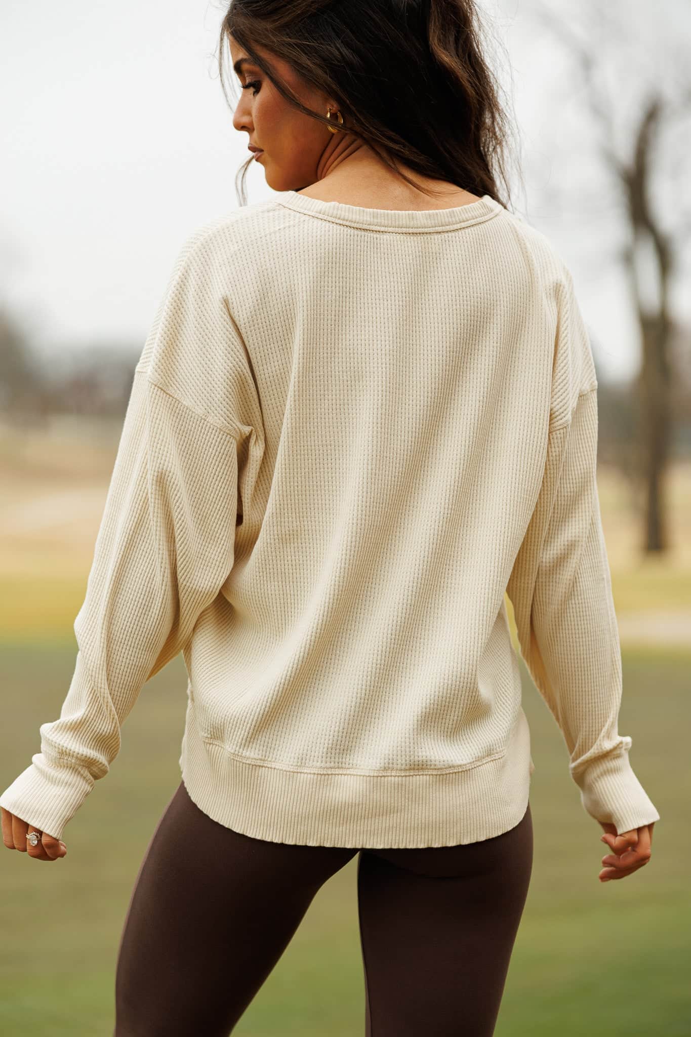 Palmer Waffle Knit Pullover - Image 9