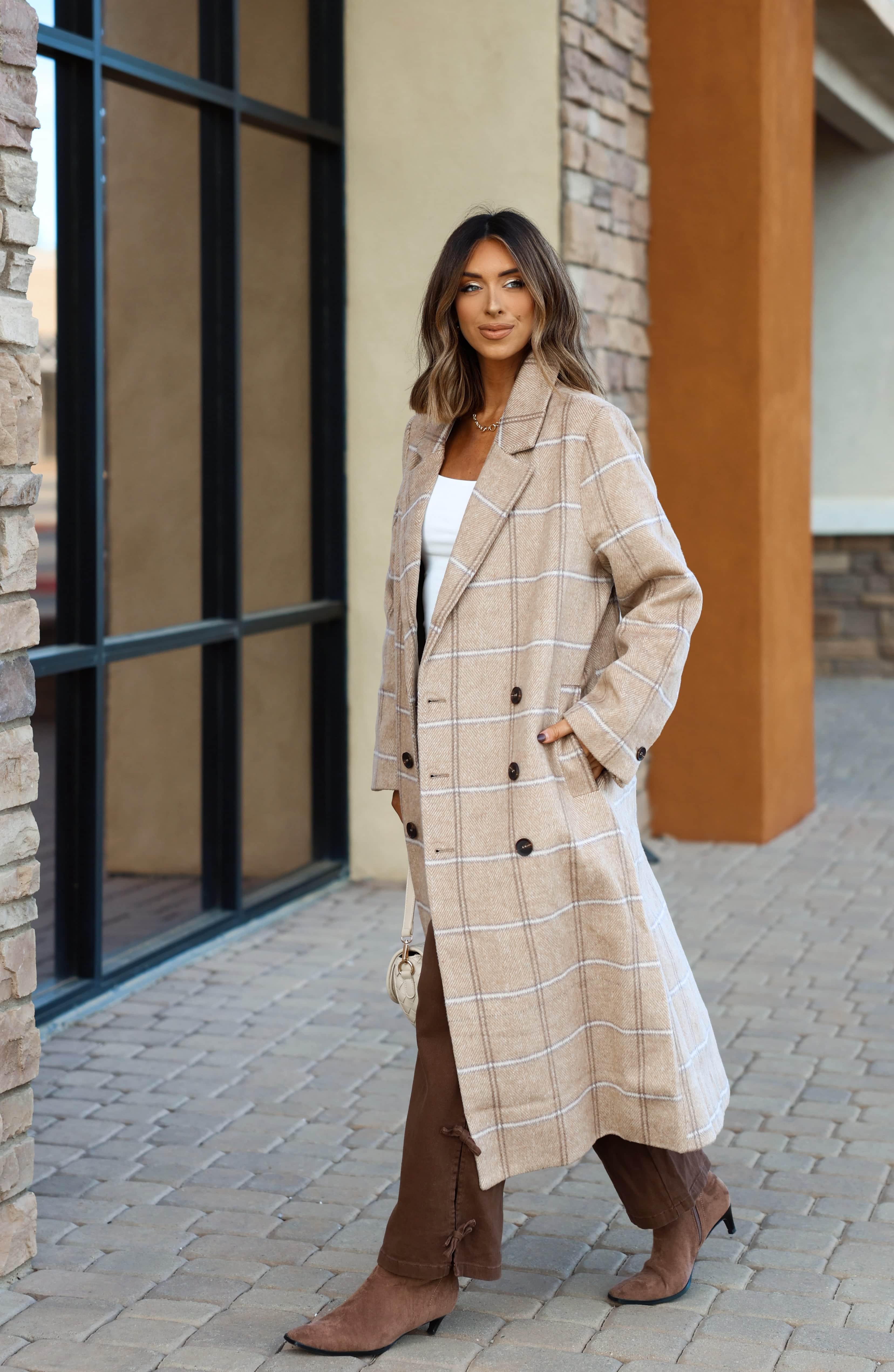 Parkside Plaid Coat - Image 5