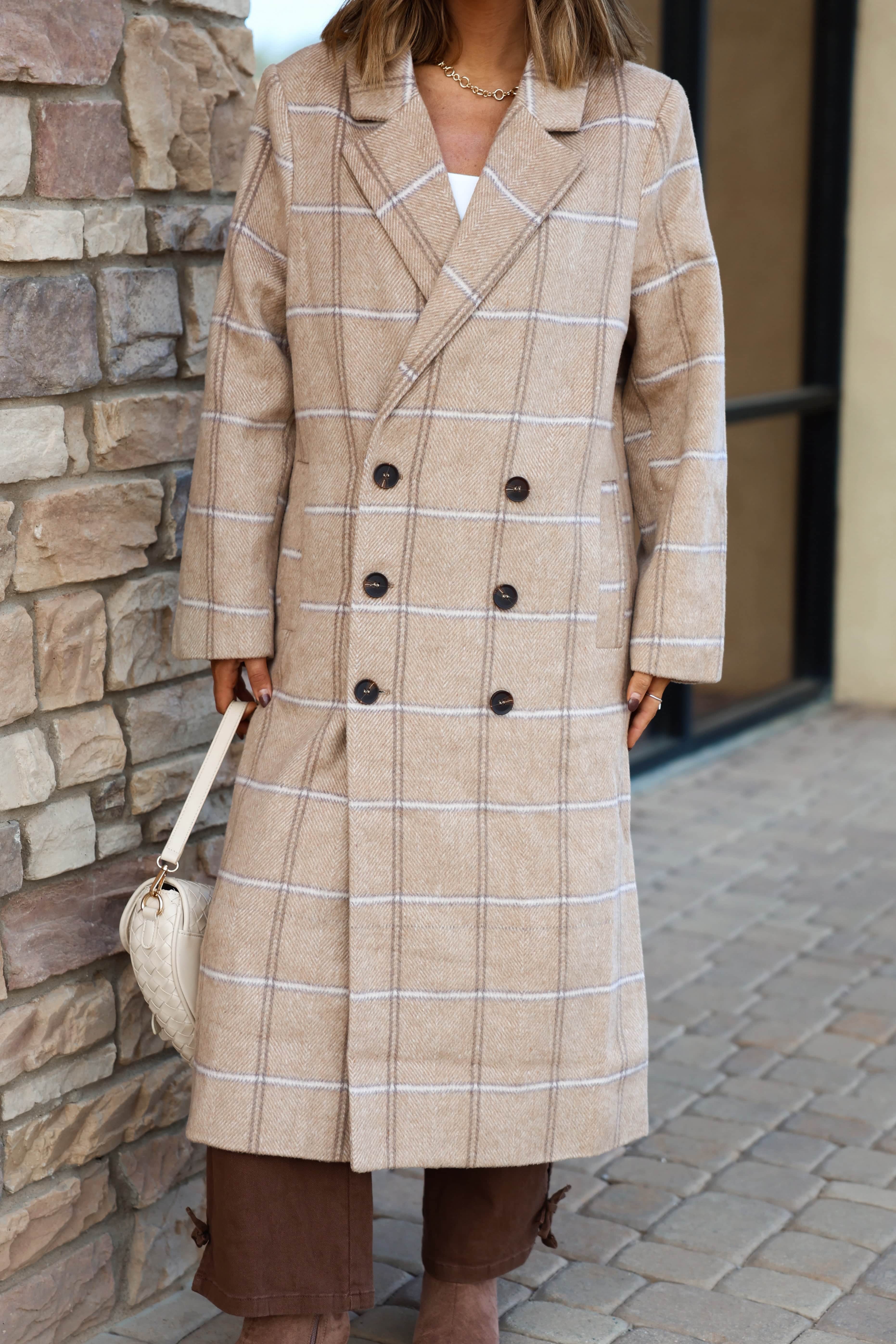 Parkside Plaid Coat - Image 6